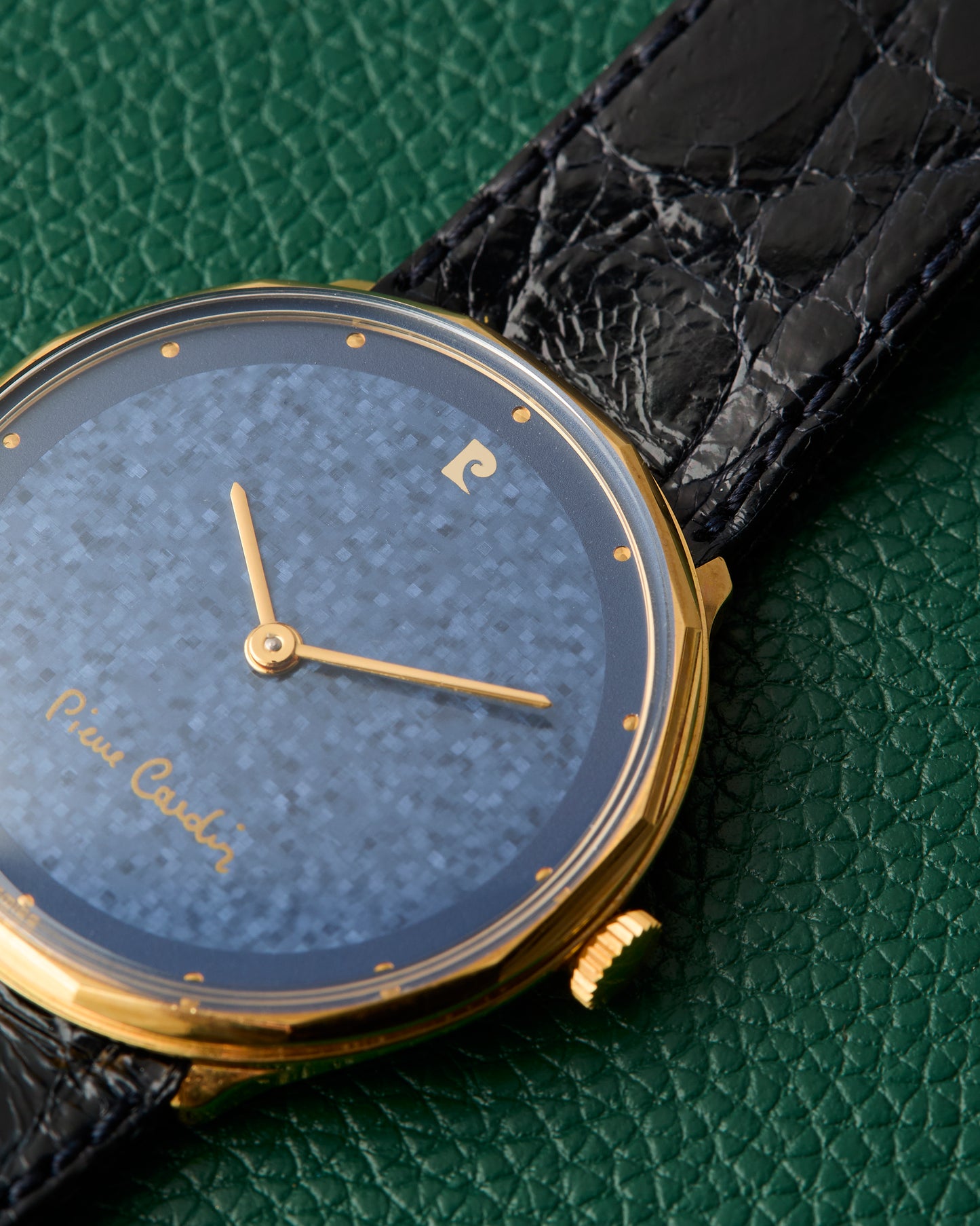 Pierre Cardin Ref. 1003 Blue Mosaic Dial NOS