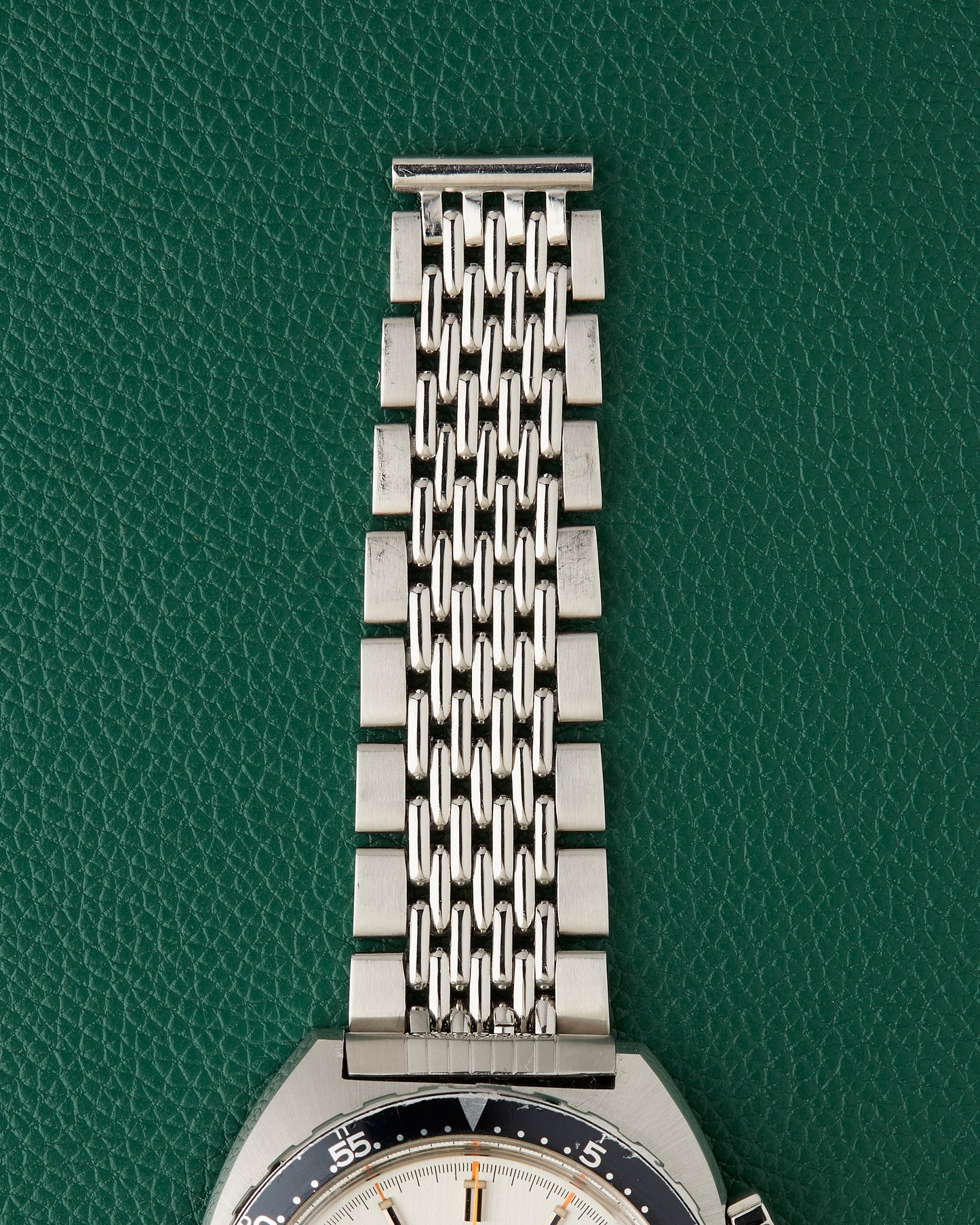 Heuer Ref. 73663 Autavia Orange Boy Gay Freres Bracelet