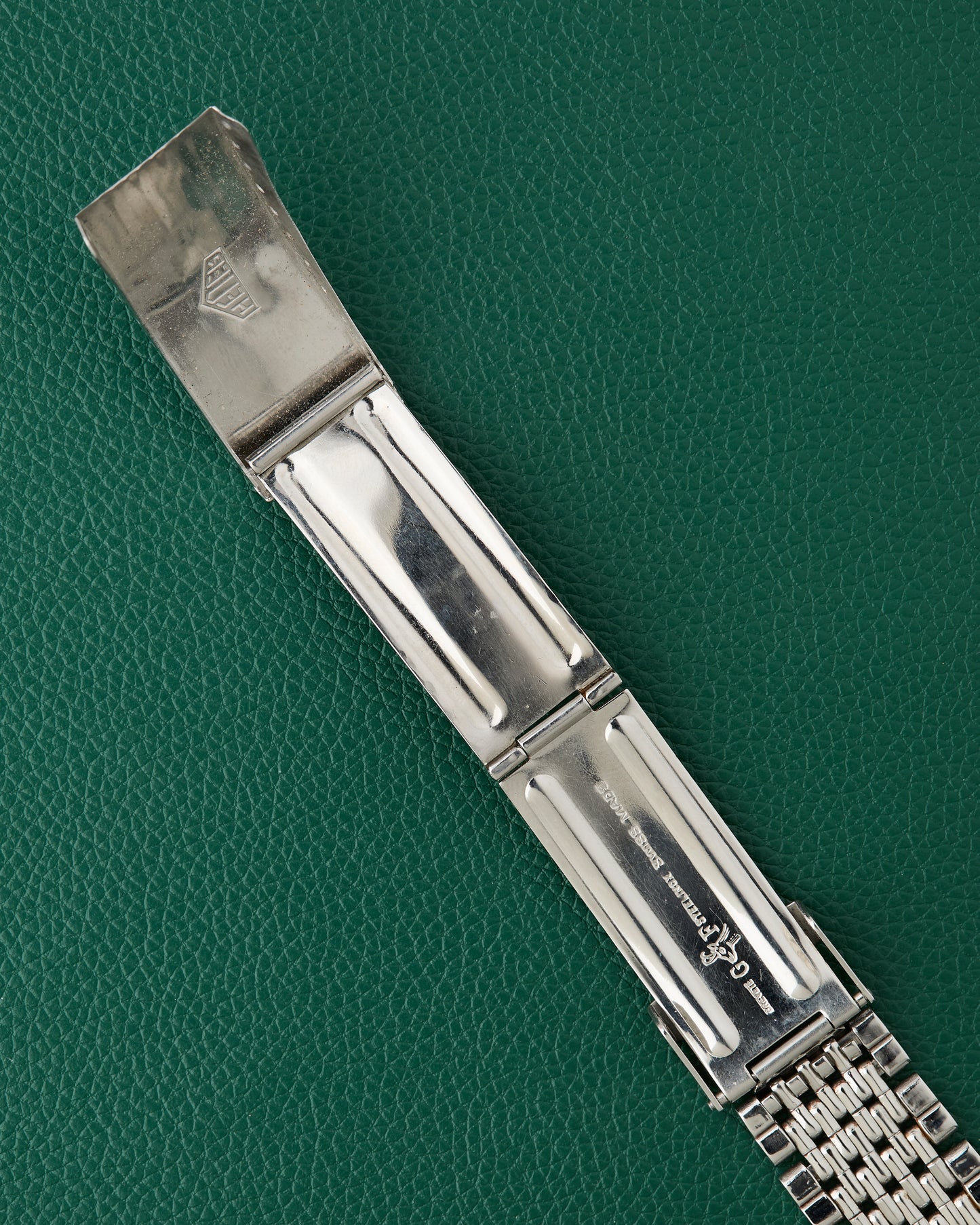 Heuer Ref. 73663 Autavia Orange Boy Gay Freres Bracelet