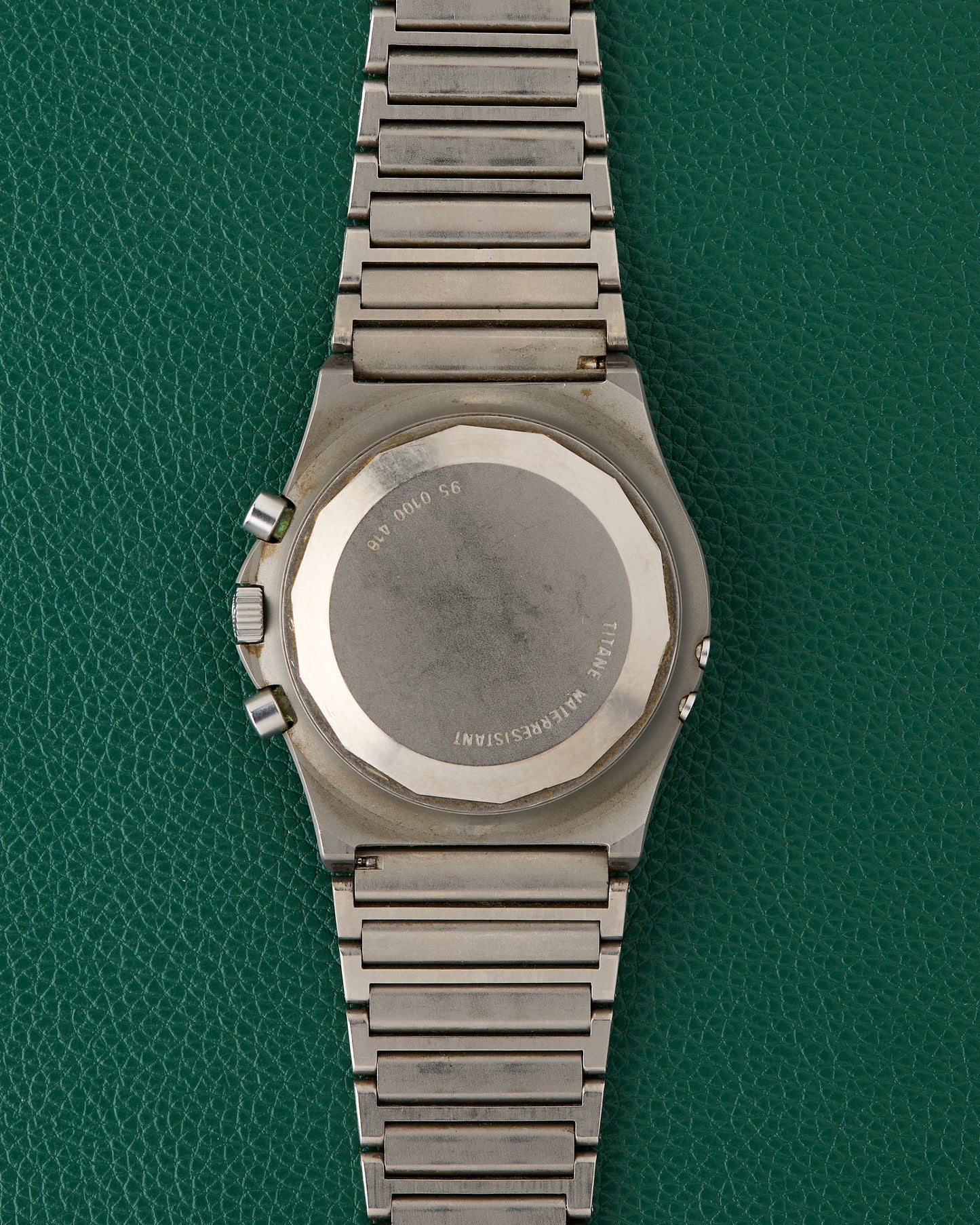 Zenith Titanium 95.0102.418 Port Royal Moonphase Black Dial Neo-Vintage 1980s