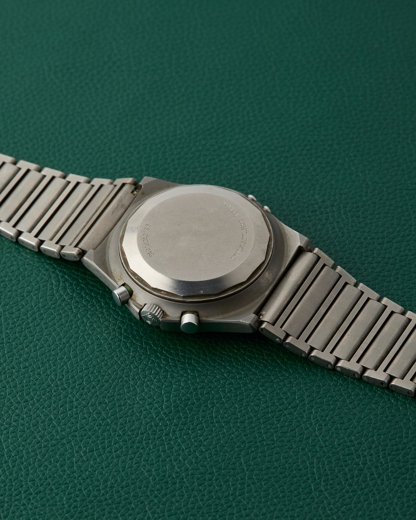 Zenith Titanium 95.0102.418 Port Royal Moonphase Black Dial Neo-Vintage 1980s