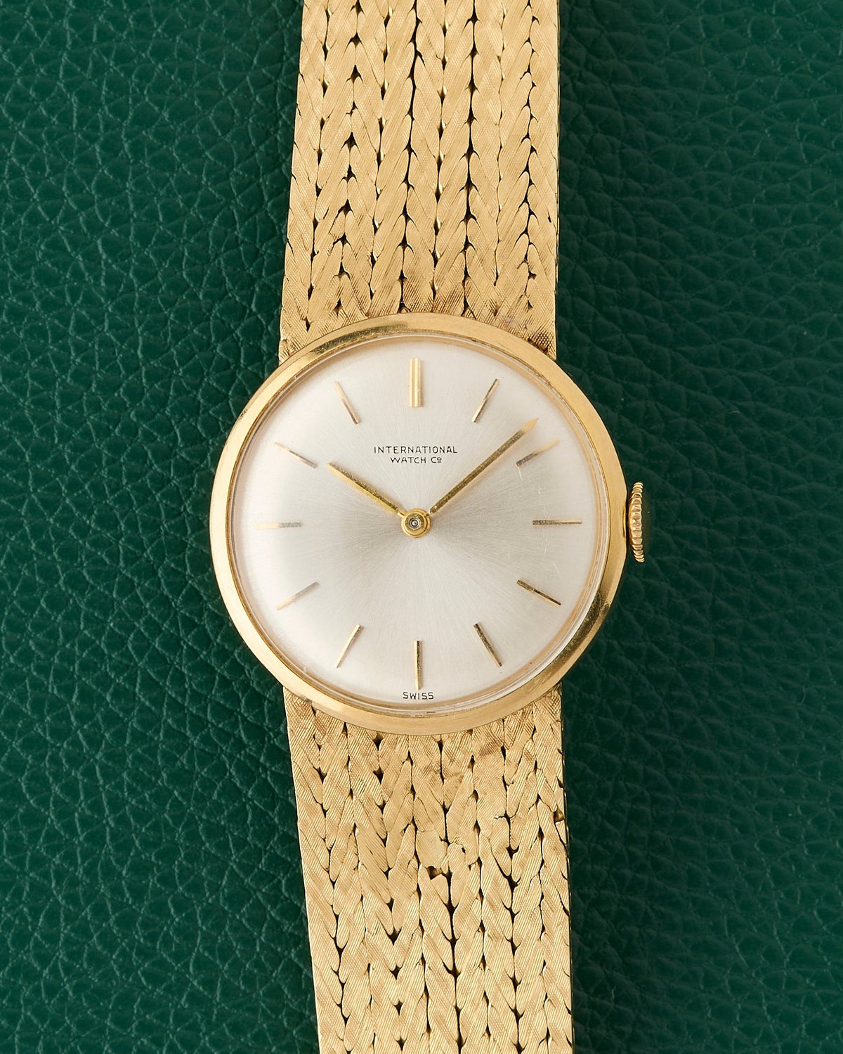 IWC 18k Yellow Gold Ladies Cocktail Watch