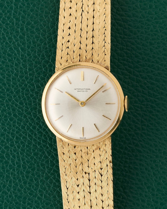 IWC 18k Yellow Gold Ladies Cocktail Watch