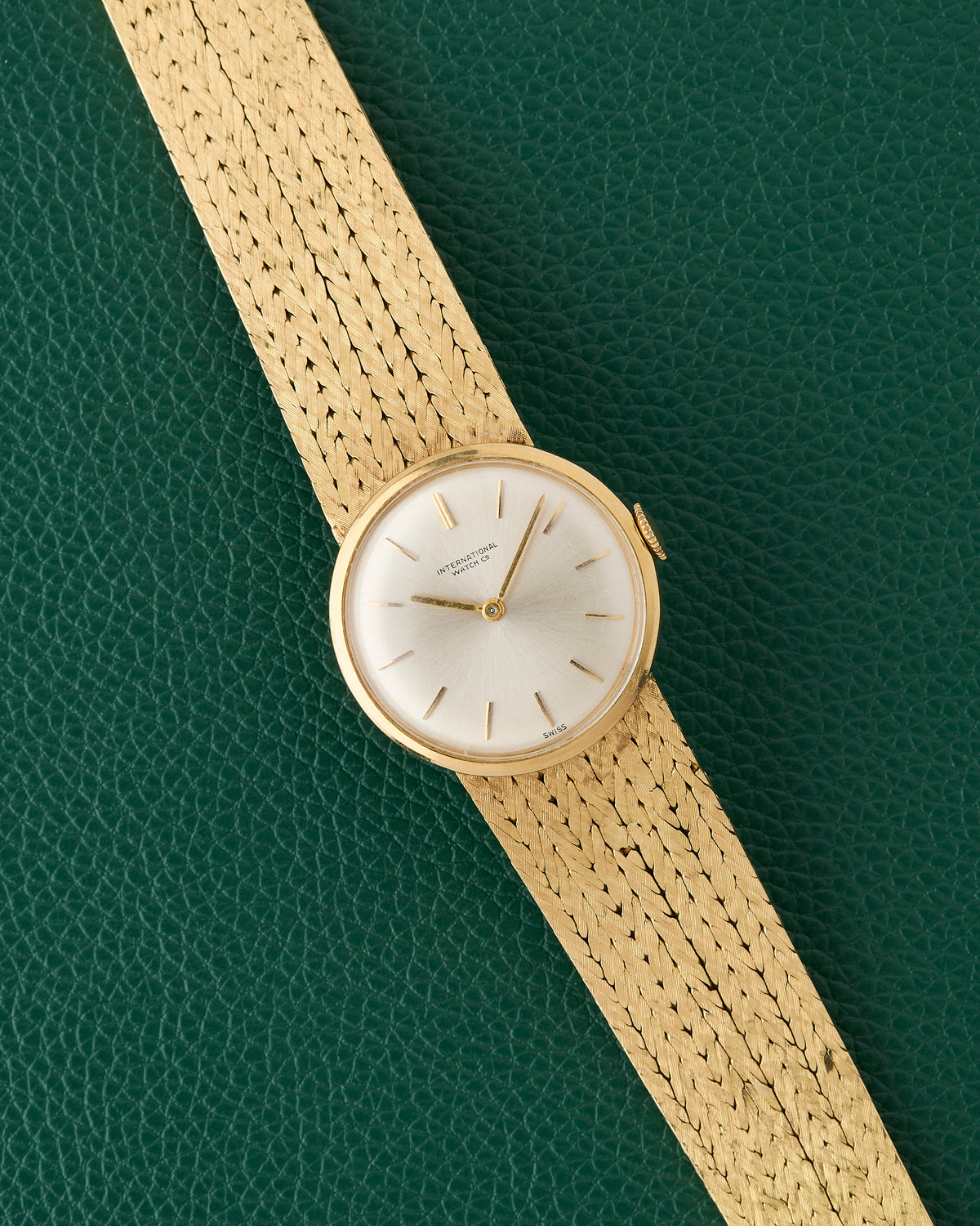 IWC 18k Yellow Gold Ladies Cocktail Watch
