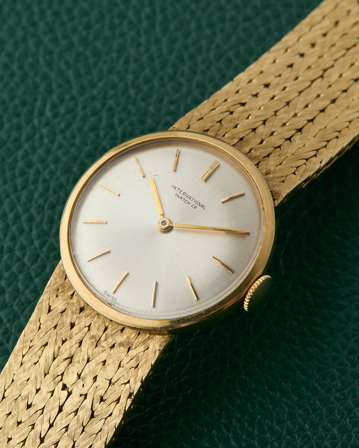 IWC 18k Yellow Gold Ladies Cocktail Watch