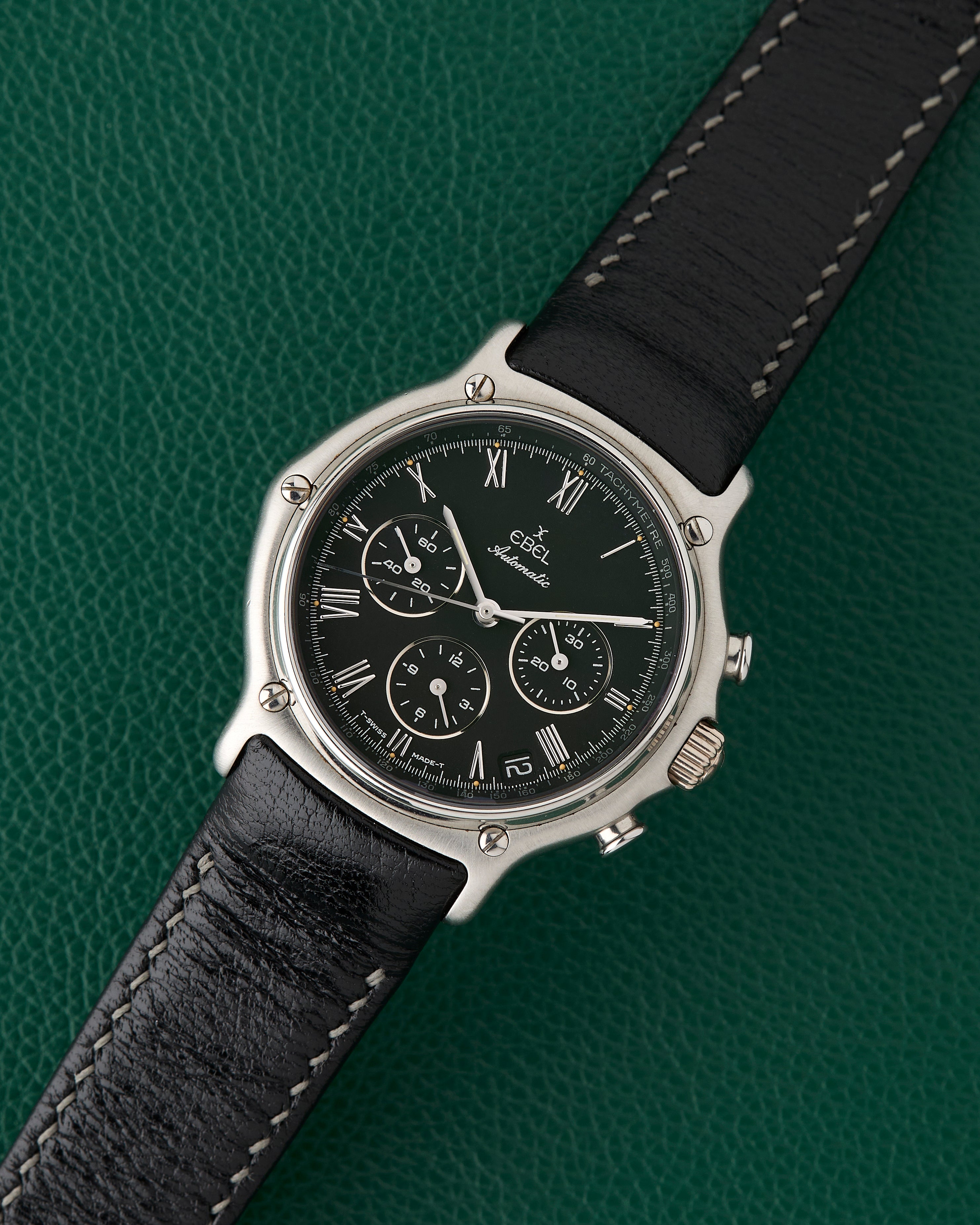 Ebel 1911 Ref. 9134901 Black Dial El Primero Neo-Vintage