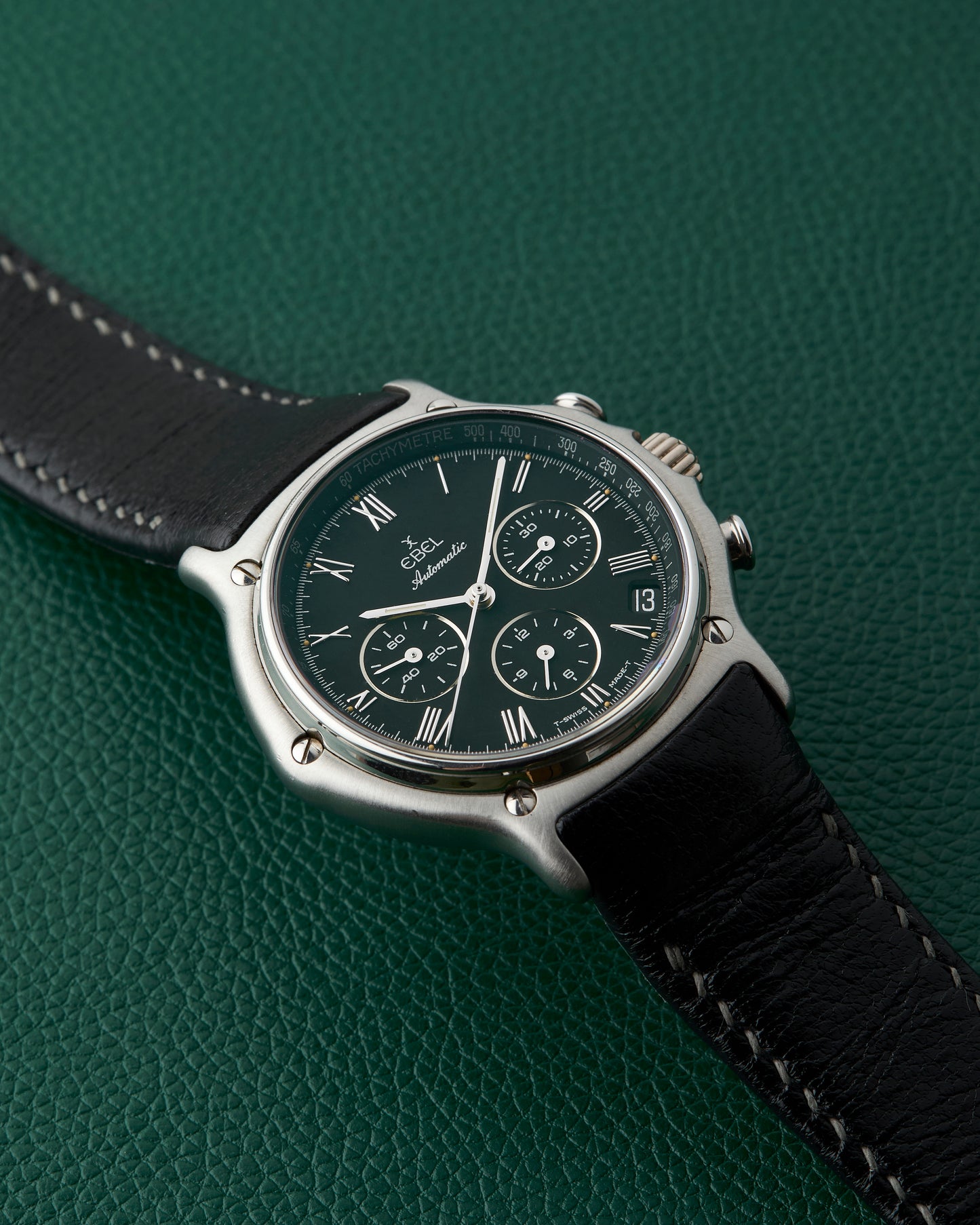 Ebel 1911 Ref. 9134901 Black Dial El Primero Neo-Vintage Chronograph