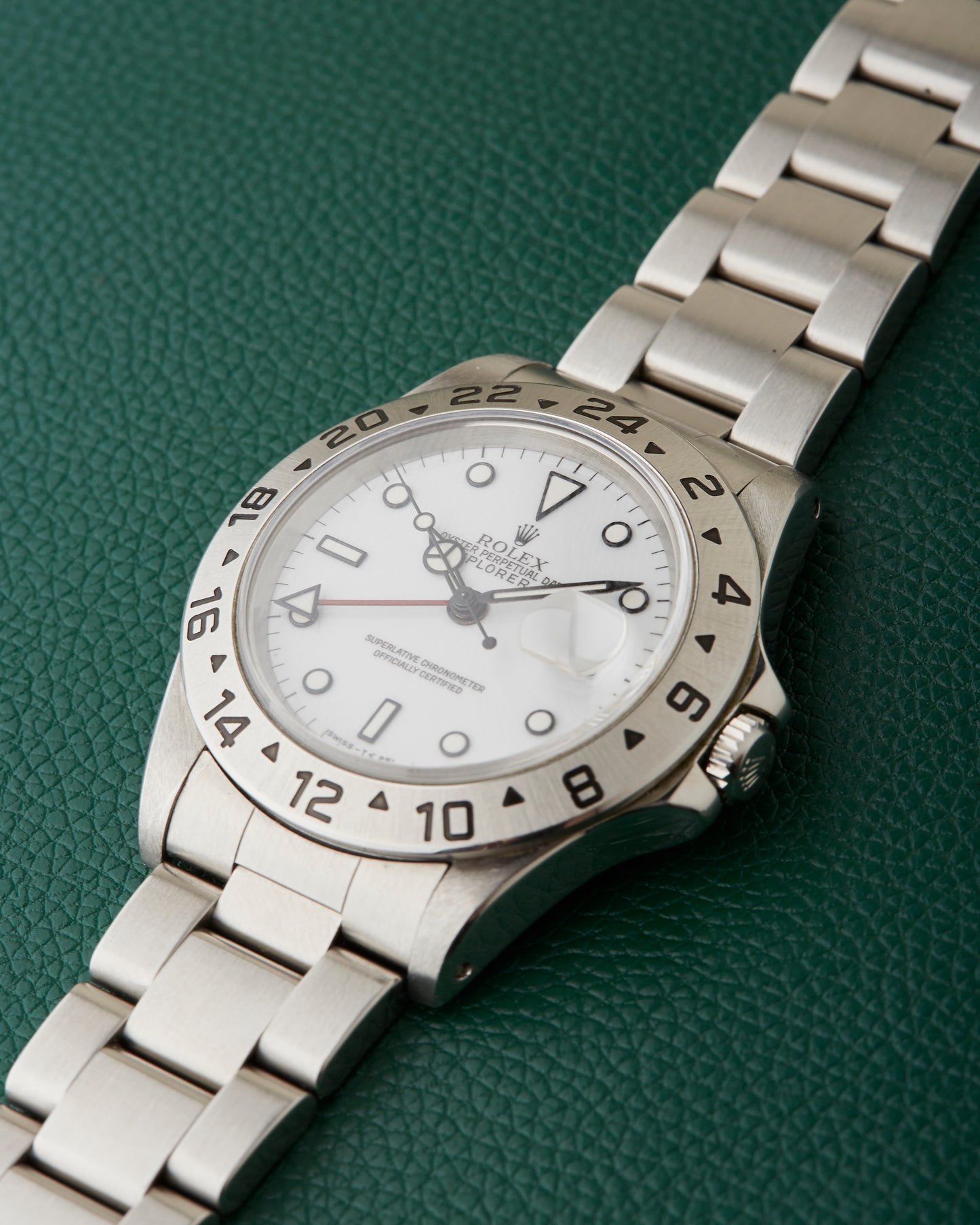 Rolex Explorer II 16570 White Dial Polar X Serial 1991 Oyster Bracelet Serviced