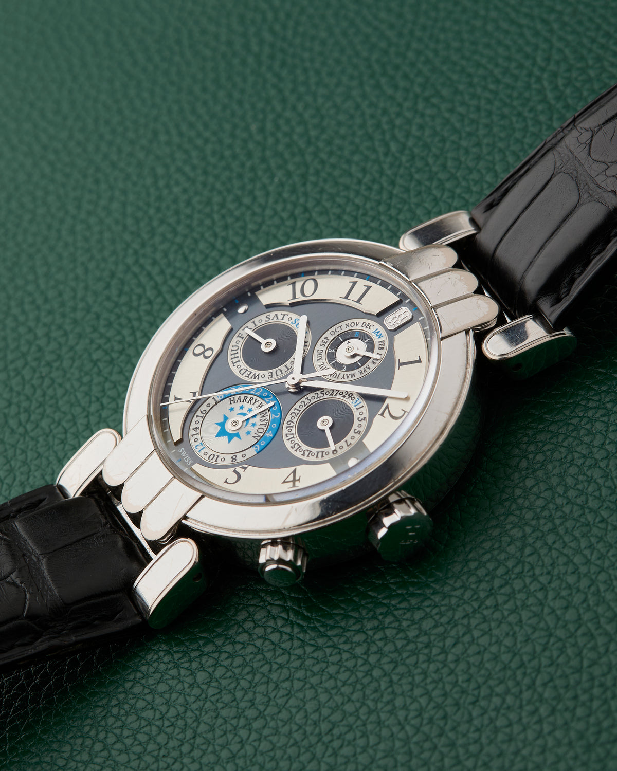 Harry Winston Premier Ref. 200-MAWPC38 Perpetual Calendar 18K