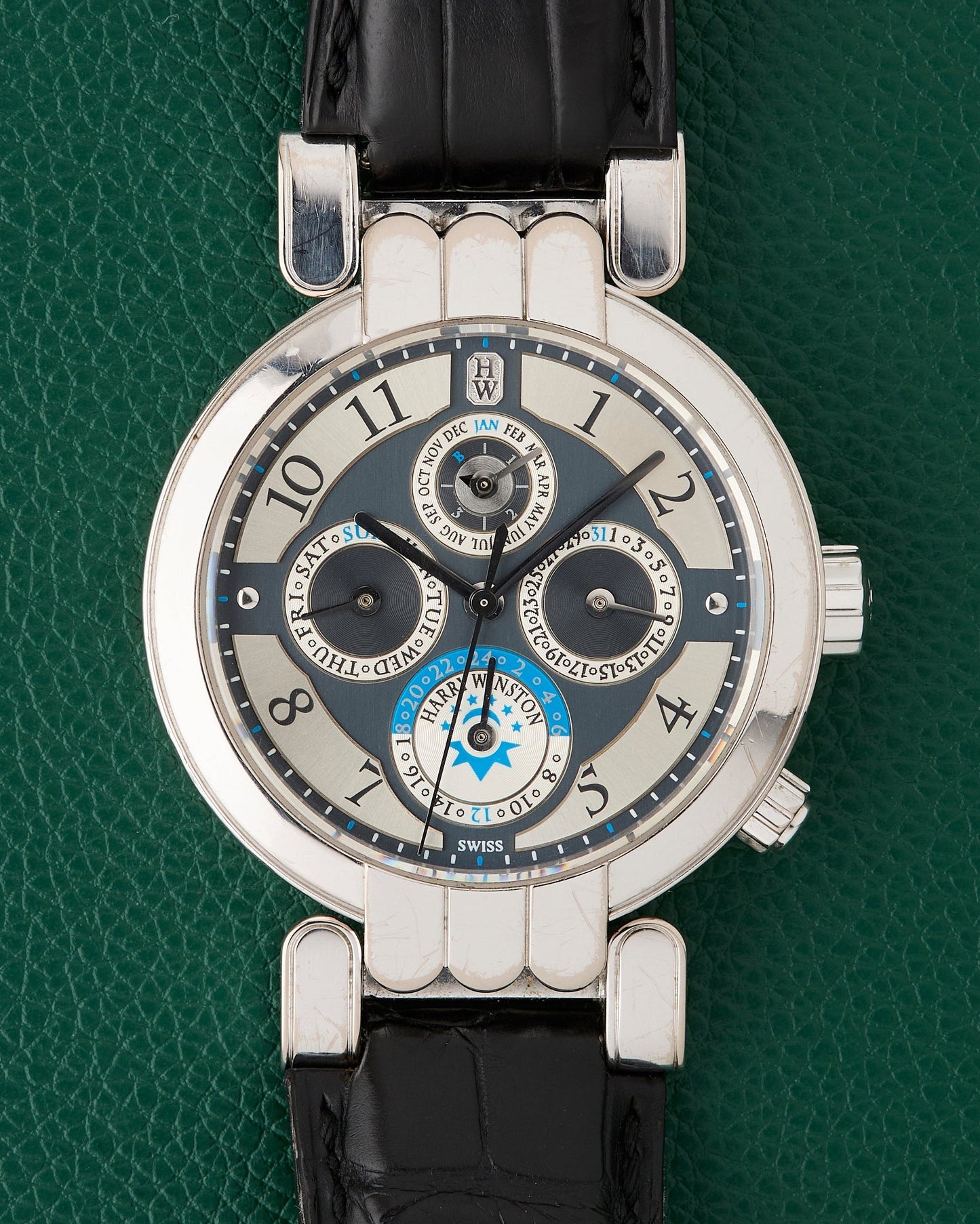Harry Winston Premier Ref. 200-MAWPC38 Perpetual Calendar 18K
