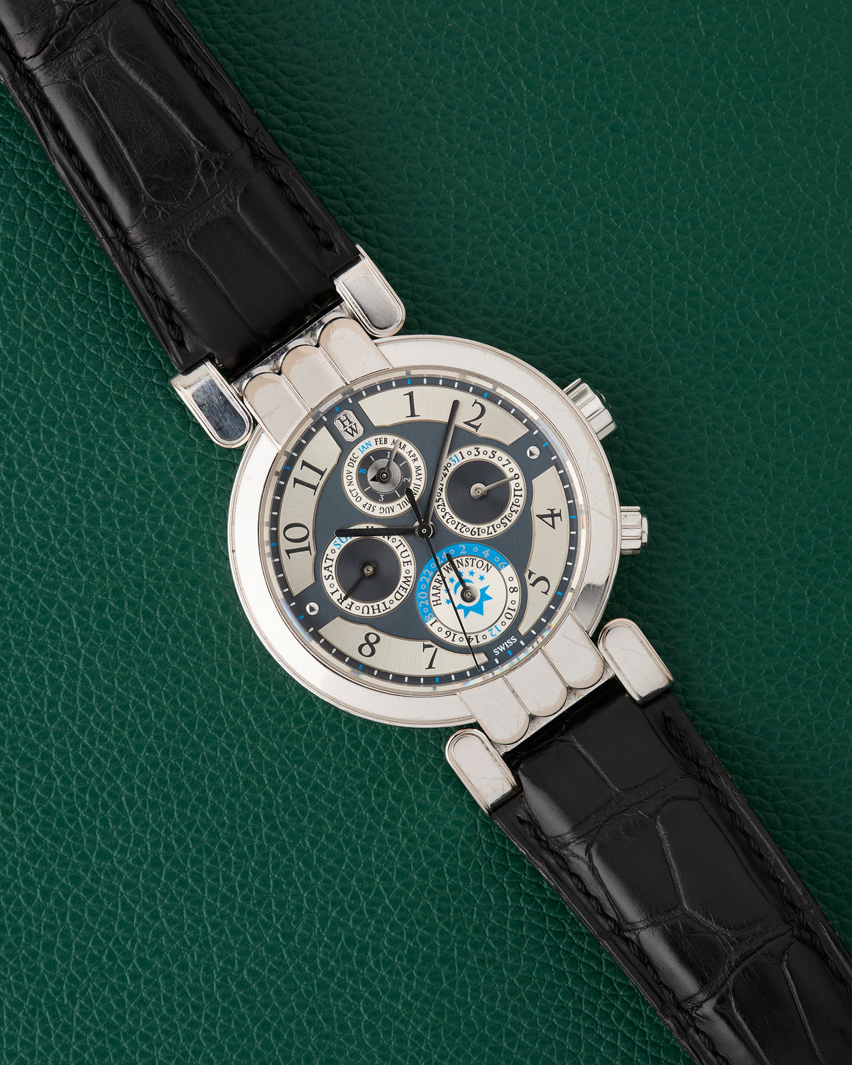 Harry Winston Premier Ref. 200-MAWPC38 Perpetual Calendar 18K