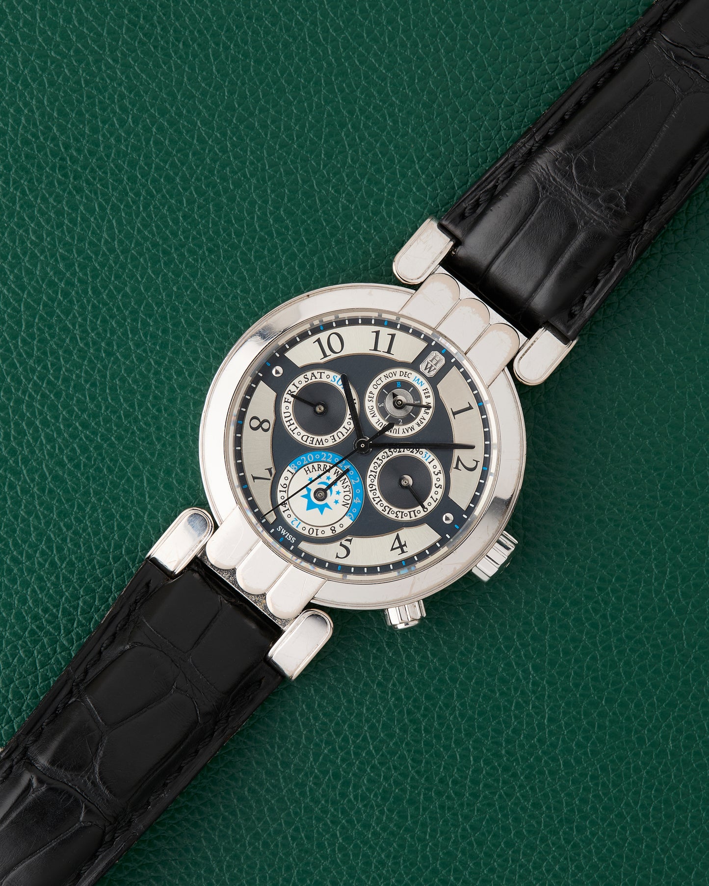 Harry Winston Premier Ref. 200-MAWPC38 Perpetual Calendar 18K