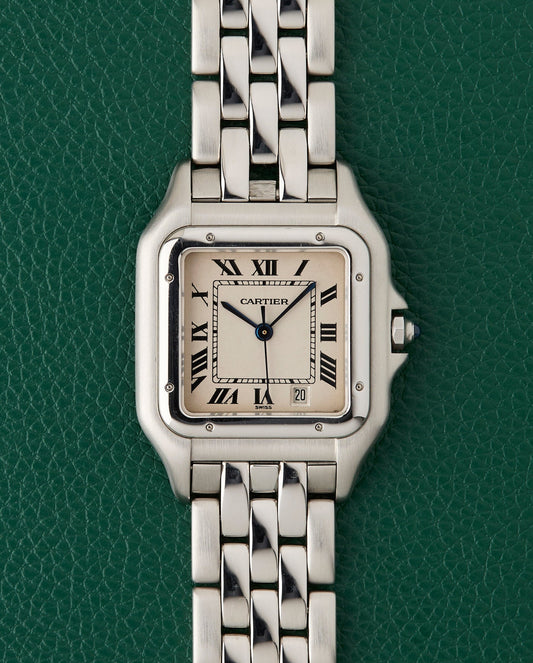 Cartier Panthere Ref. 1310 Midsize Quartz Steel Bracelet
