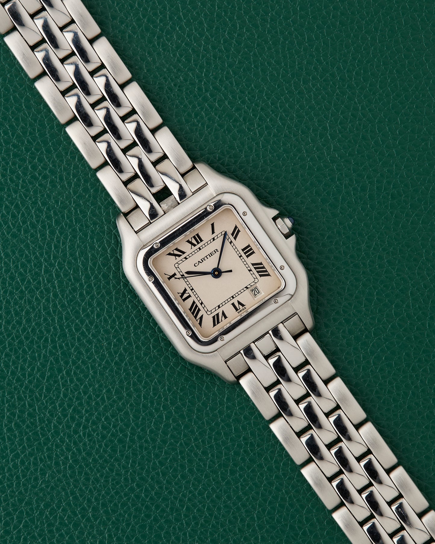 Cartier Panthere Ref. 1310 Midsize Quartz Steel Bracelet