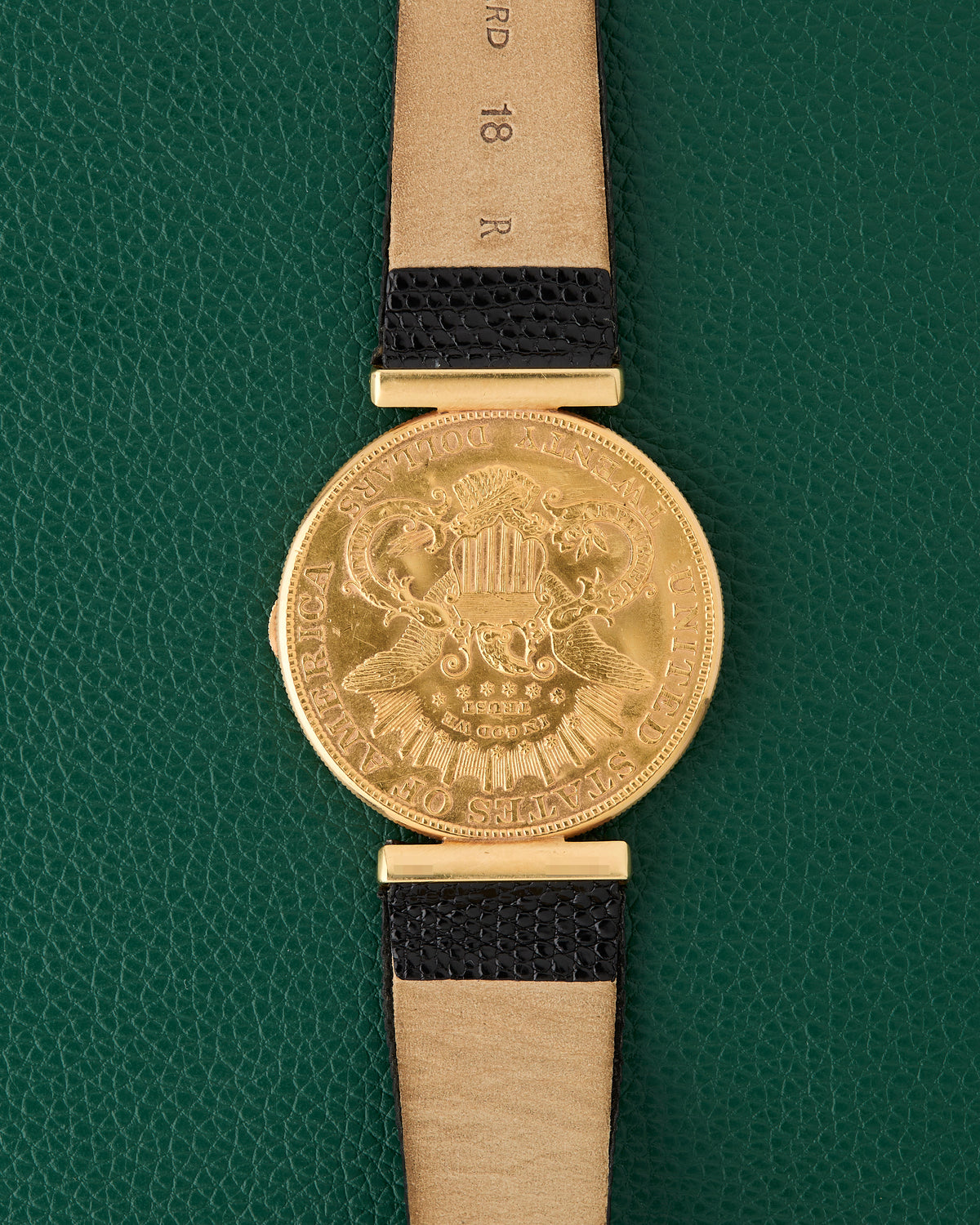 Corum 18K Yellow Gold Twenty-Dollar Liberty Head Coin Watch