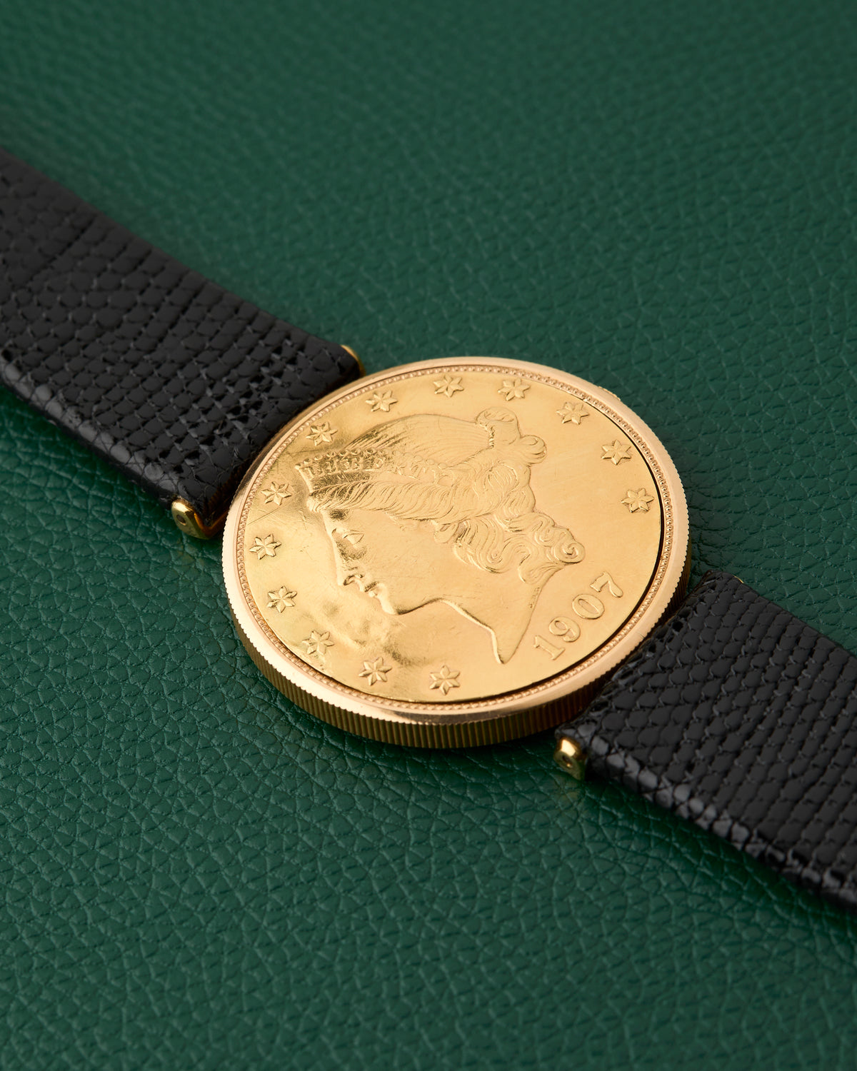 Corum 18K Yellow Gold Twenty-Dollar Liberty Head Coin Watch