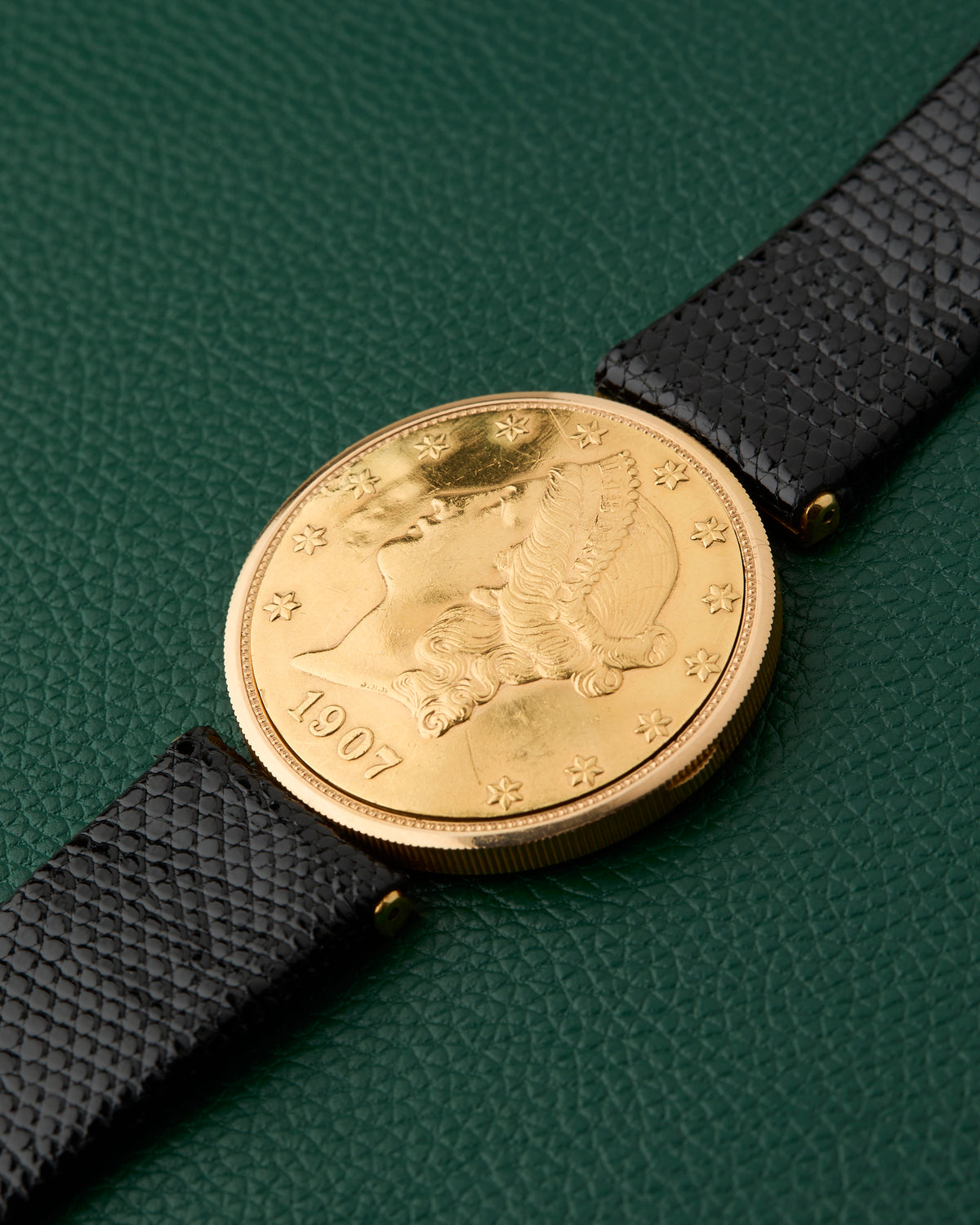 Corum 18K Yellow Gold Twenty-Dollar Liberty Head Coin Watch