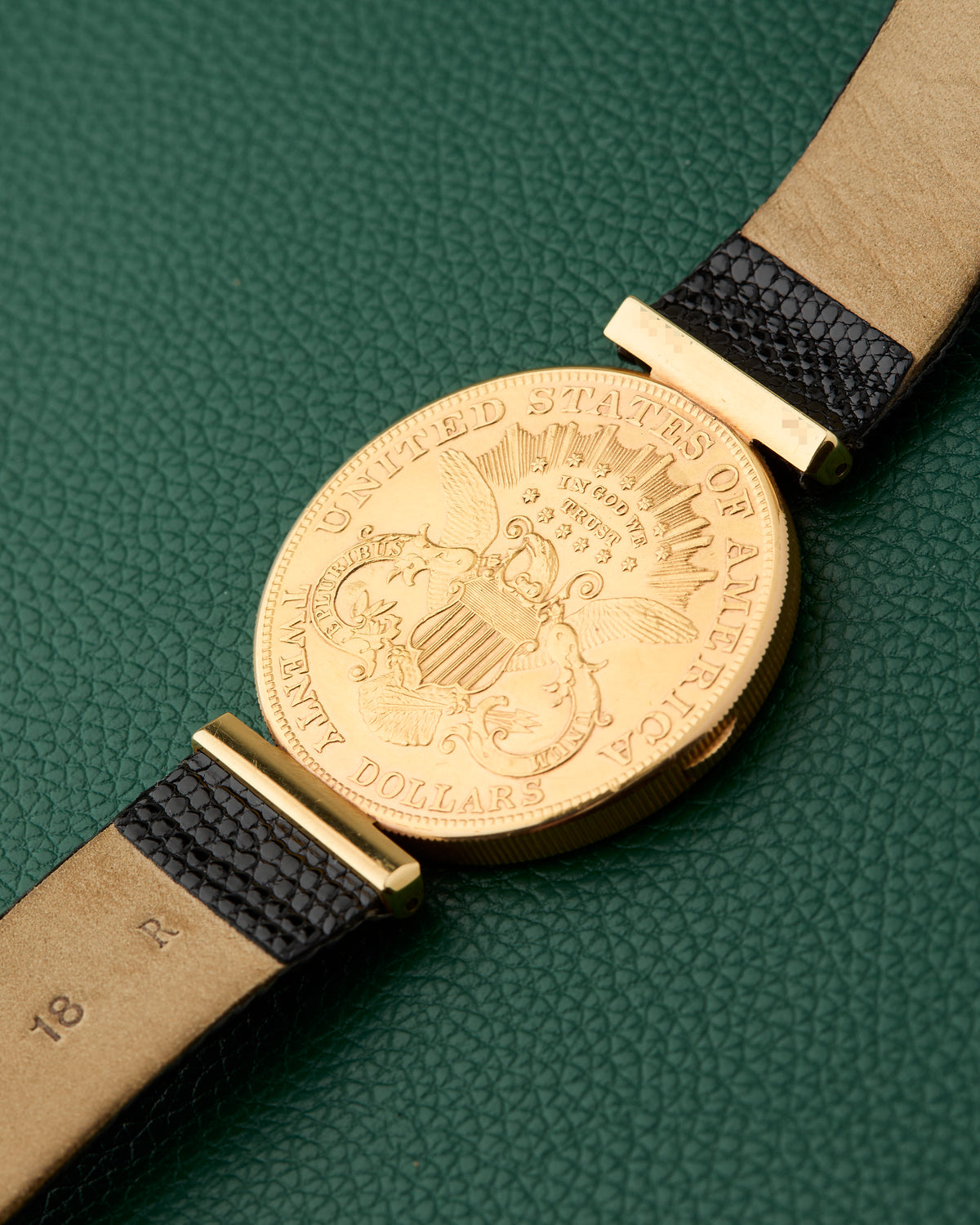 Corum 18K Yellow Gold Twenty-Dollar Liberty Head Coin Watch