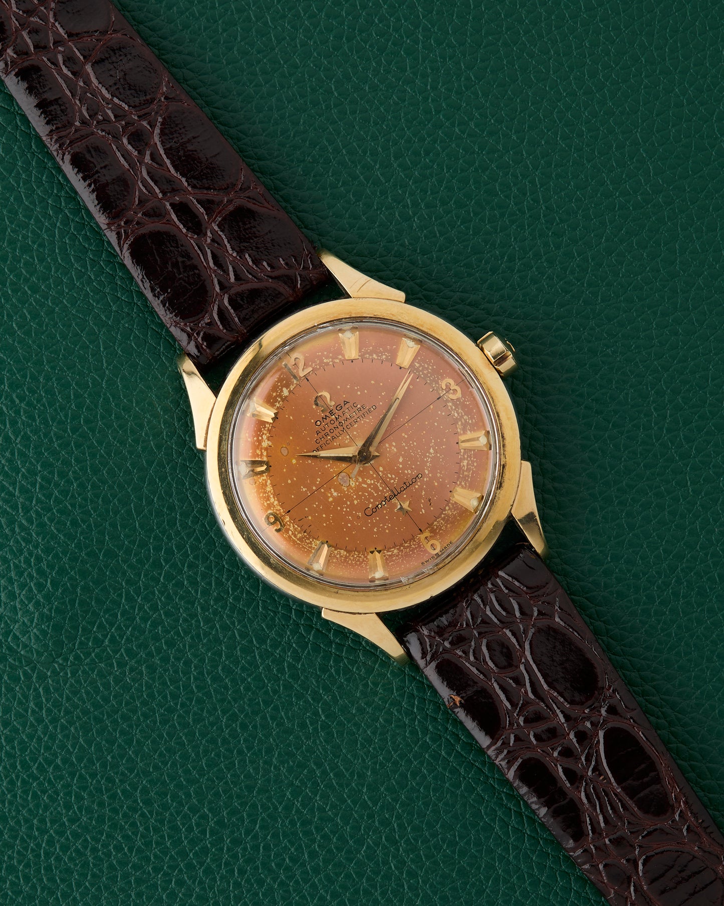 Omega Constellation Ref. 2782-5SC Bumper Tropical Dial 1954