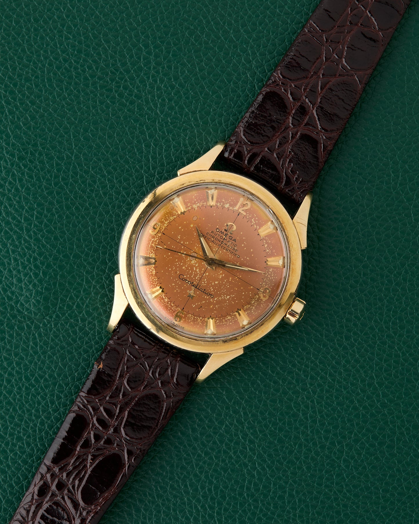 Omega Constellation Ref. 2782-5SC Bumper Tropical Dial 1954