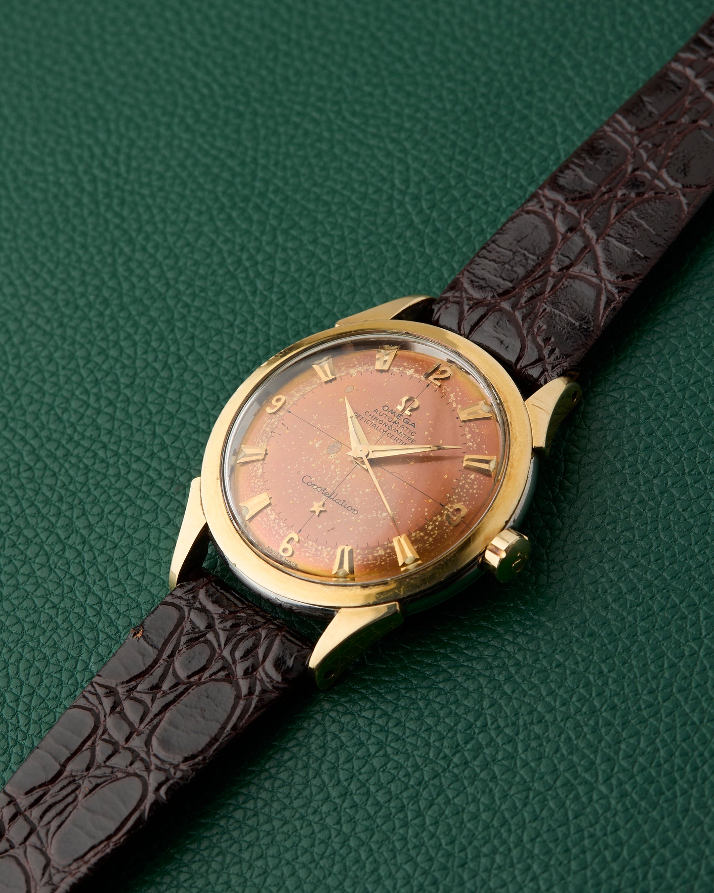 Omega Constellation Ref. 2782-5SC Bumper Tropical Dial 1954