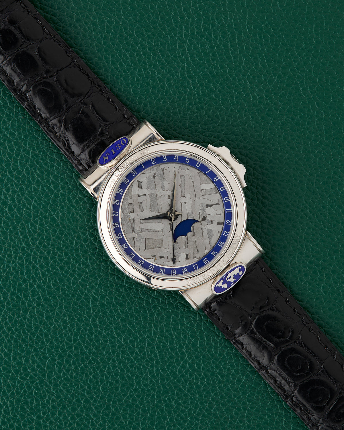 Corum Meteorite Moonphase Ref. 61.450.70 Platinum