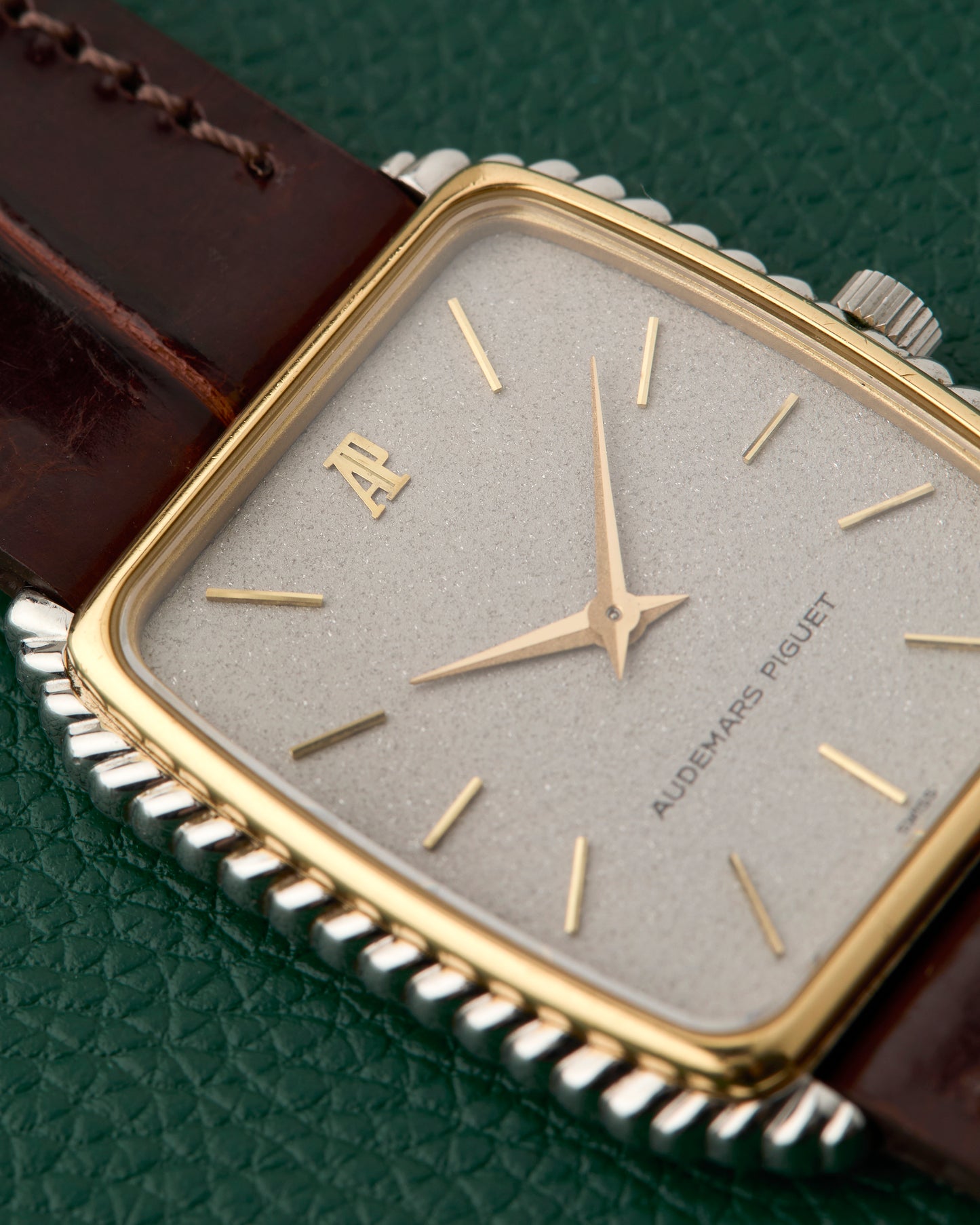 Audemars Piguet Ribbed Ellipse Silver Dial Ref. 4249 Steel & 18K Gold