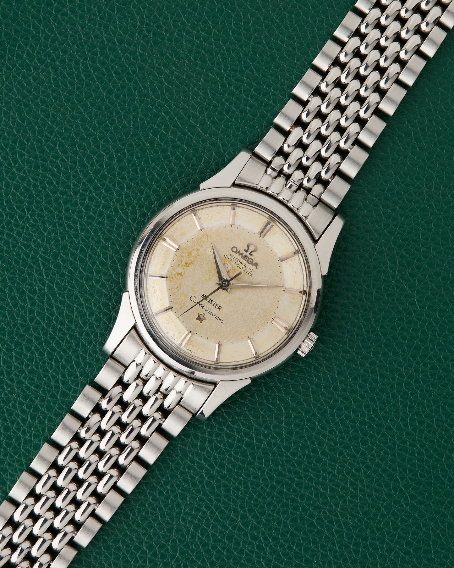 Omega Constellation Ref. 14381-8SC Meister Double Signed Dial 1960