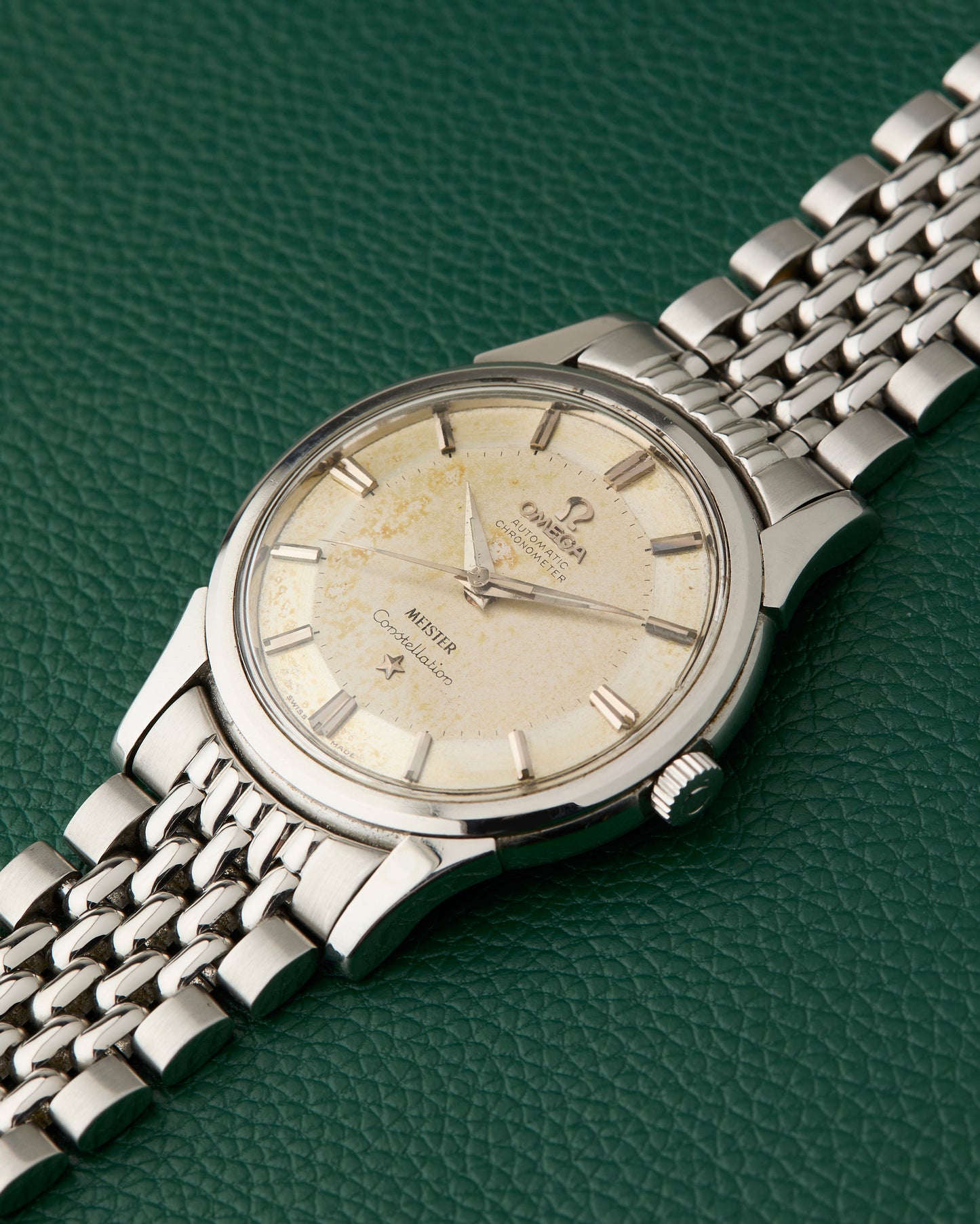 Omega Constellation Ref. 14381-8SC Meister Double Signed Dial 1960