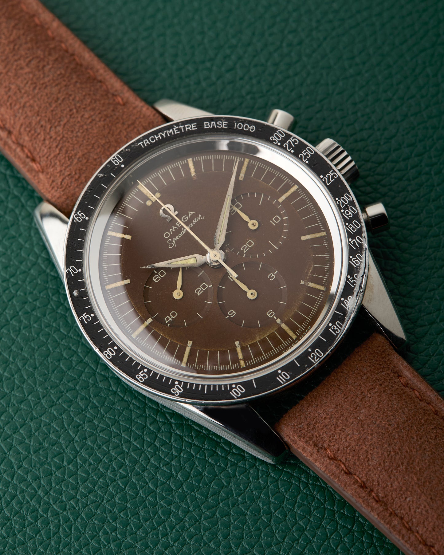 Omega Speedmaster Ref. 2998-1 Rare Chocolate Caramel Brown Tropical Dial
