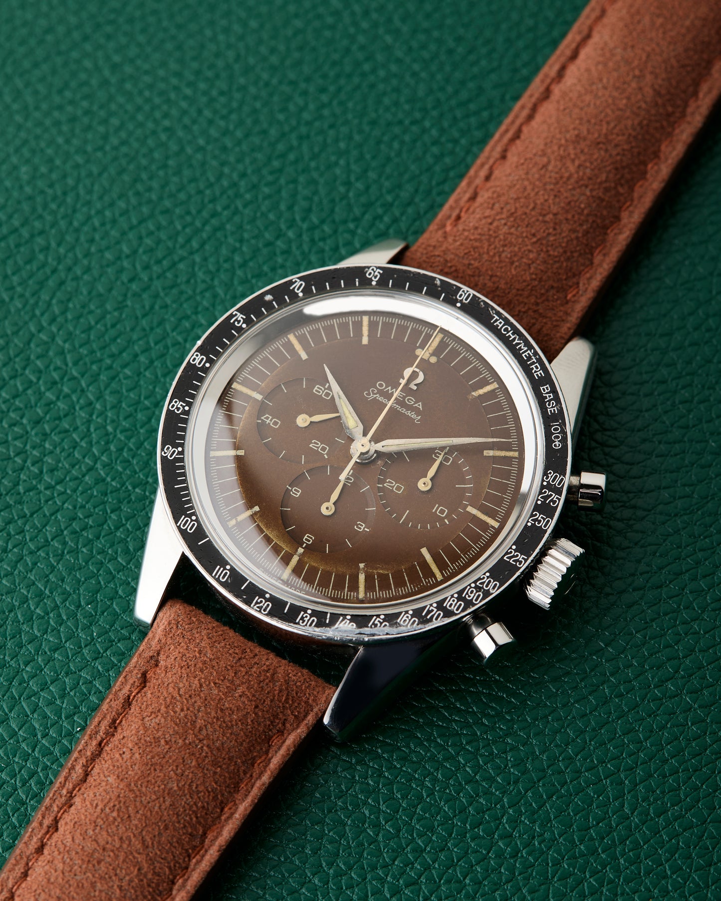 Omega Speedmaster Ref. 2998-1 Rare Chocolate Caramel Brown Tropical Dial