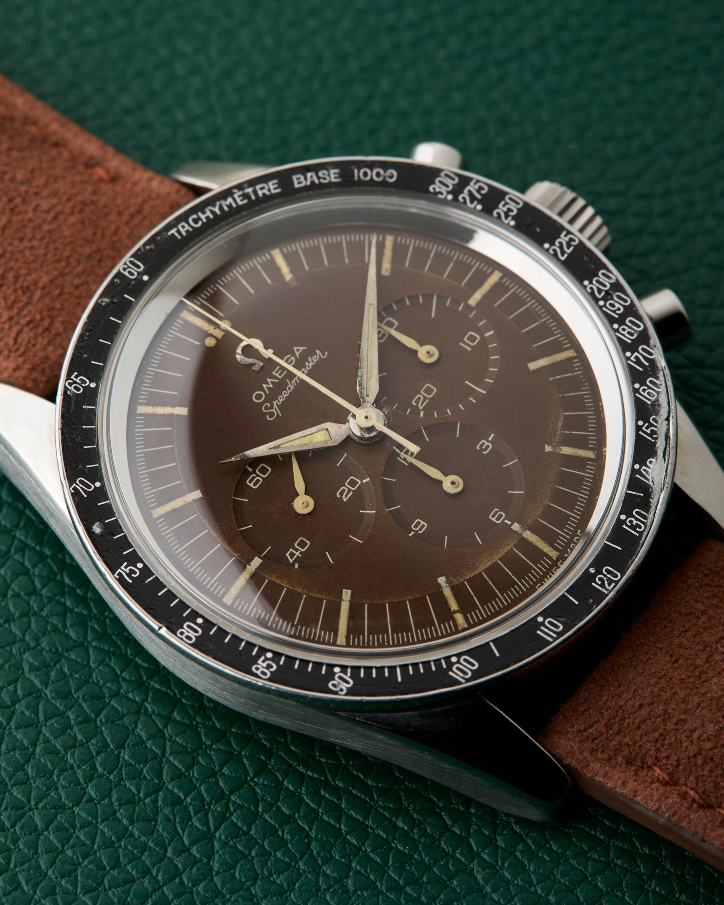 Omega Speedmaster Ref. 2998-1 Rare Chocolate Caramel Brown Tropical Dial