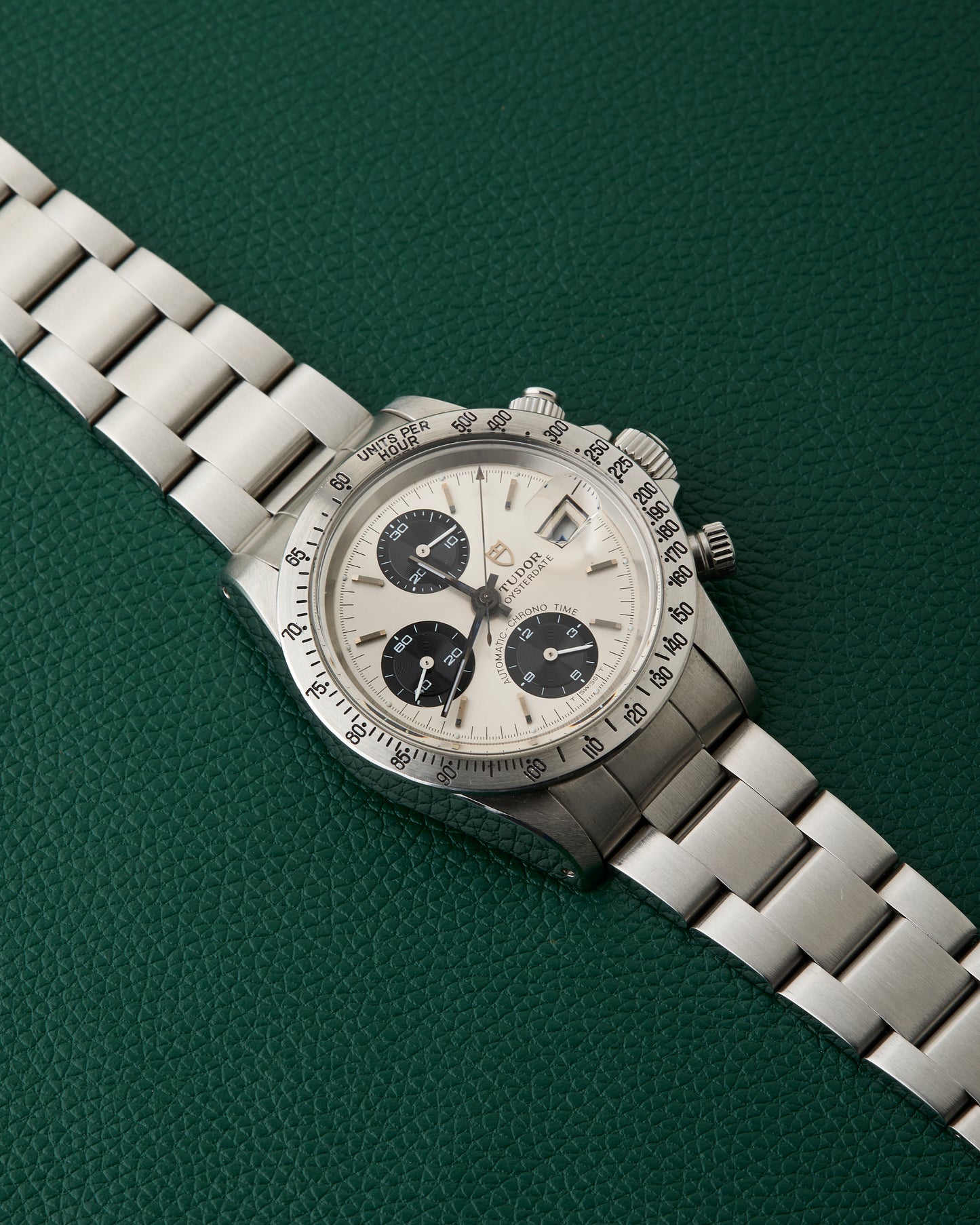 Tudor 94300 Oysterdate 1984 Big Block Panda Vintage Chronograph