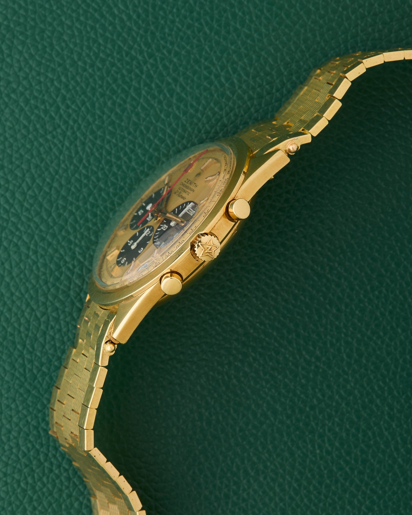 Zenith El Primero Ref.G582 Chronograph 18k Panda Dial