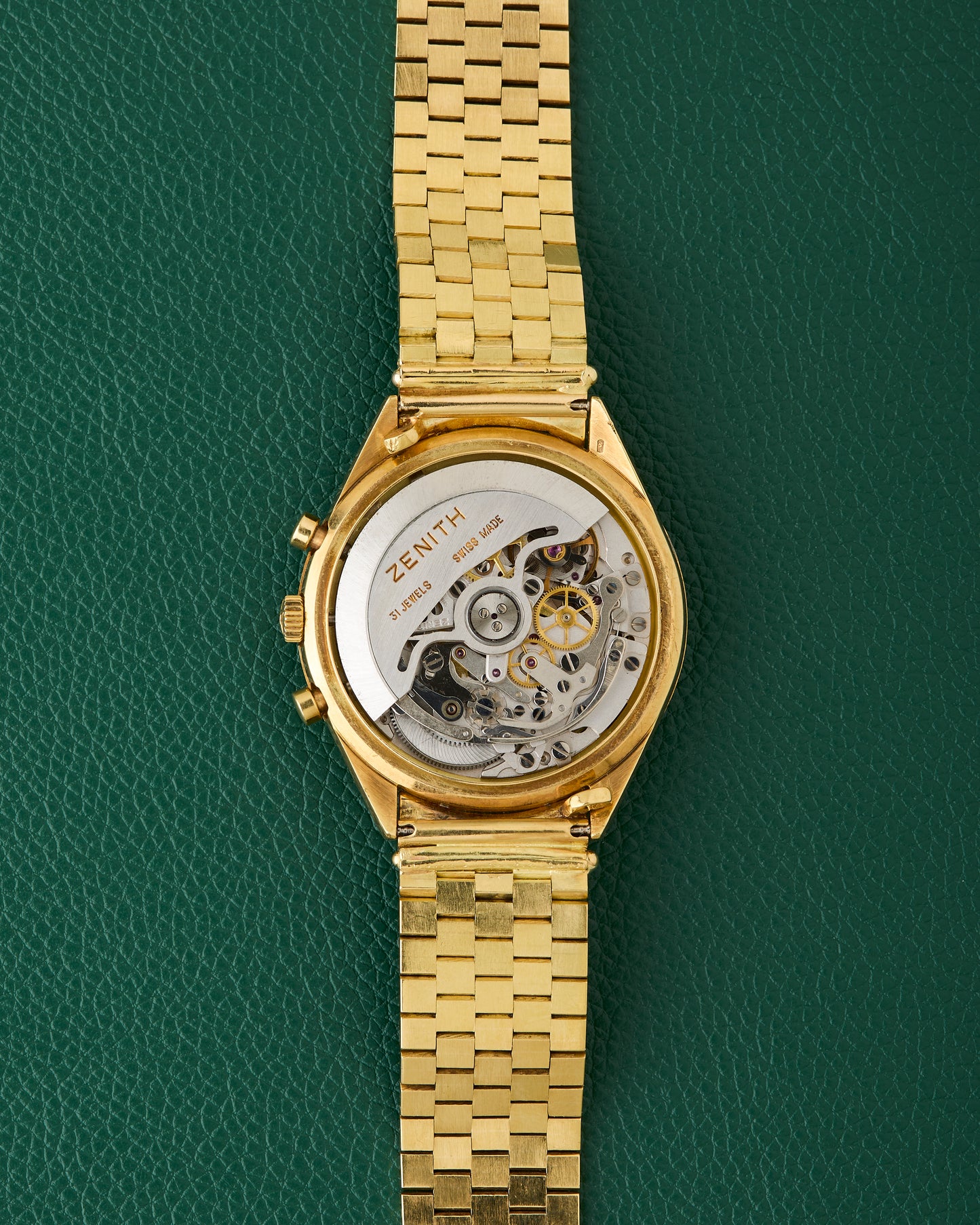 Zenith El Primero Ref.G582 Chronograph 18k Panda Dial