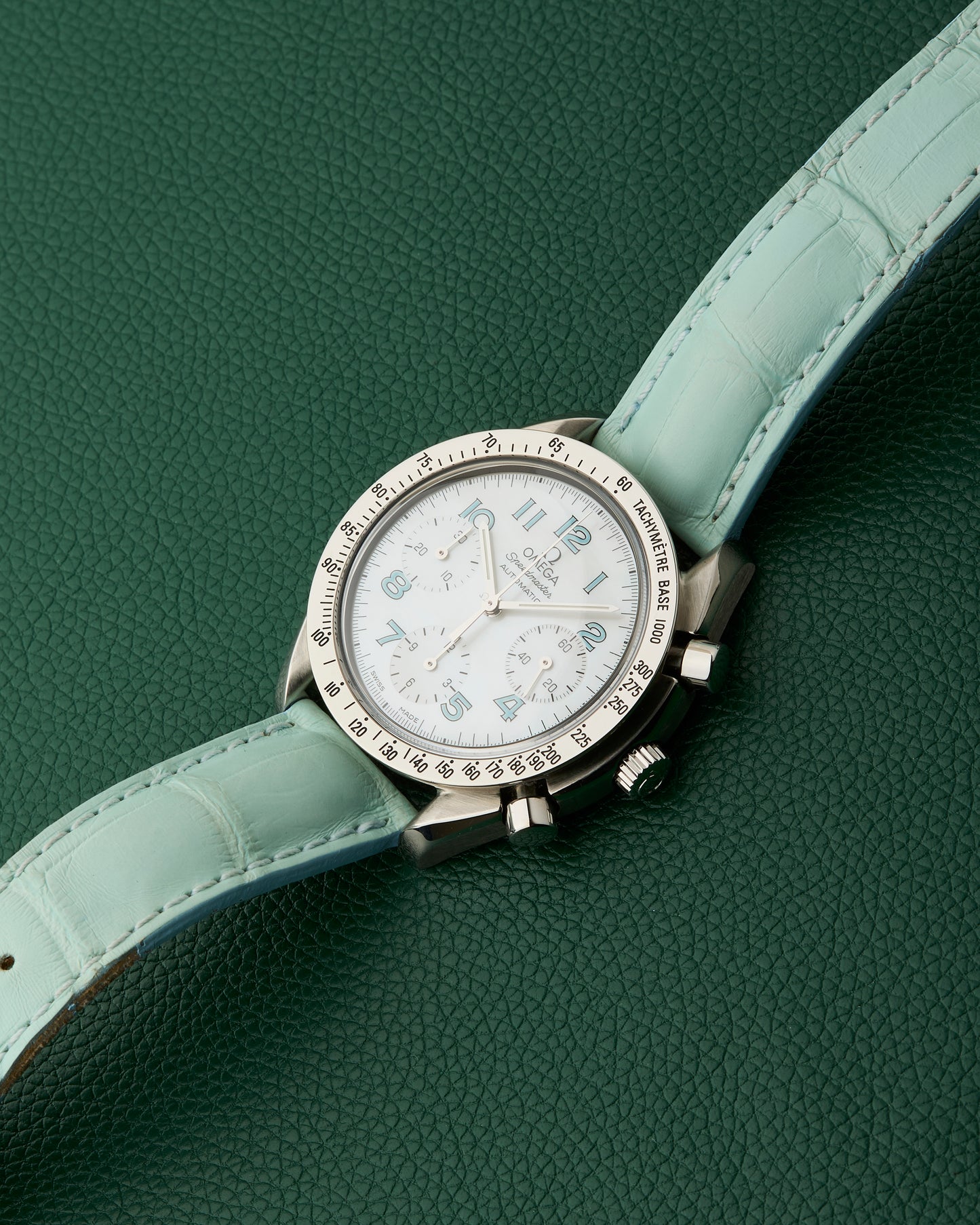 Omega Ref. 175.0041 Speedmaster Mother of Pearl Light Blue 1998