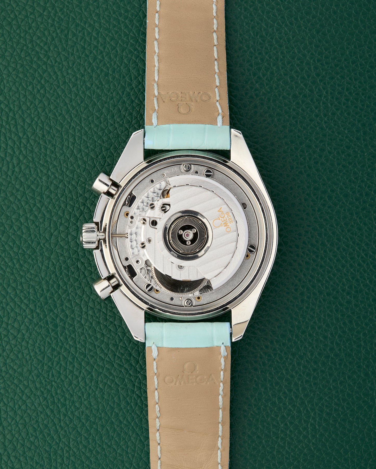 Omega Ref. 175.0041 Speedmaster Mother of Pearl Light Blue 1998