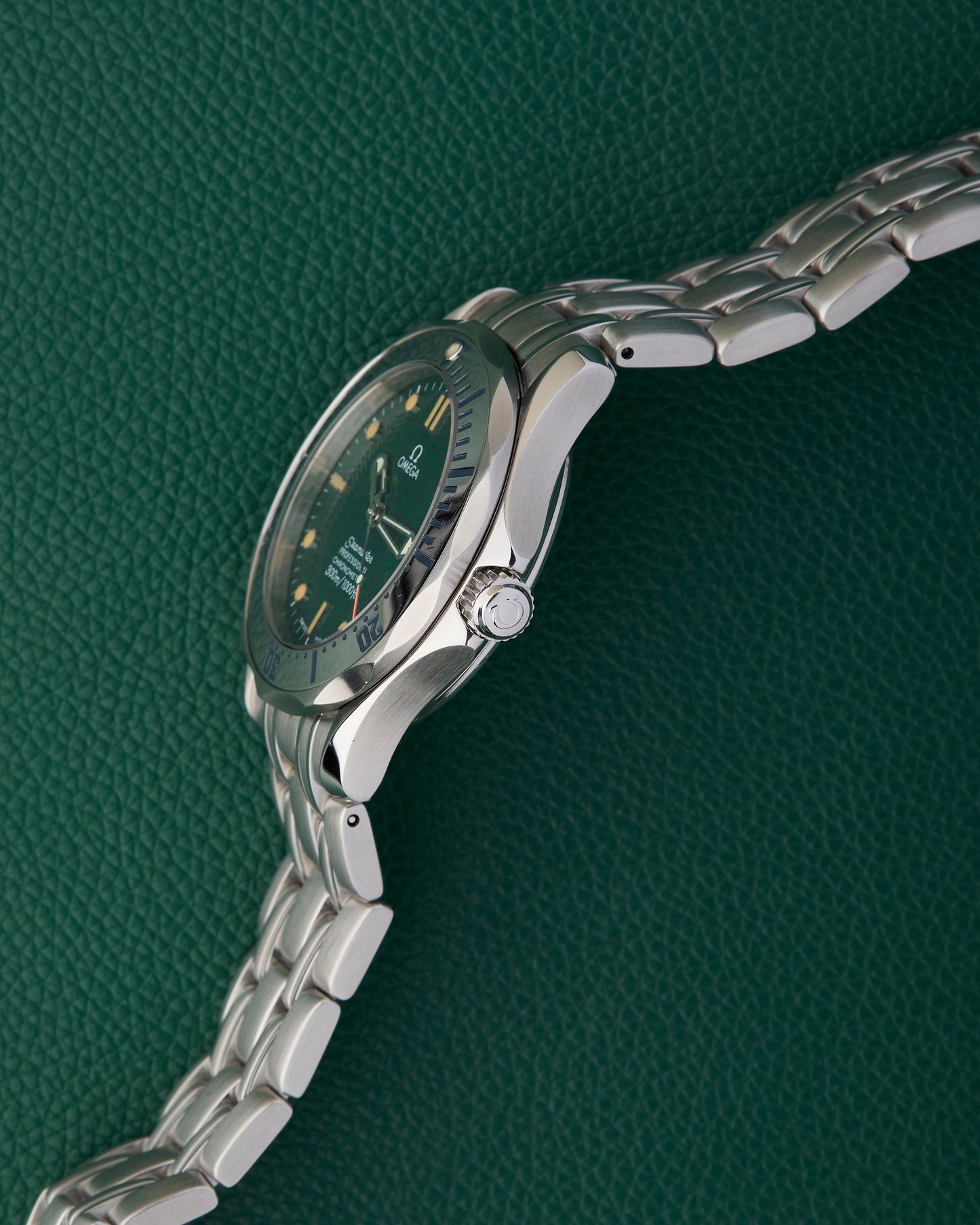 Omega Ref. 2553.41.00 Seamaster Jacques Mayol Limited Edition Green Full Set 1997