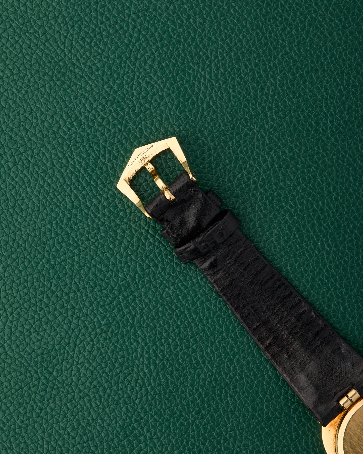 Patek Philippe Ref.3848 Ellipse Asprey Dual Signed 18k Blue Sunburst Dial