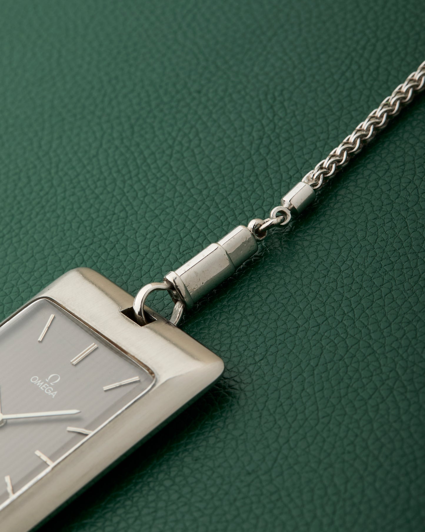 Omega DeVille Ref. 111.1738 Pocket Watch & Omega Chain
