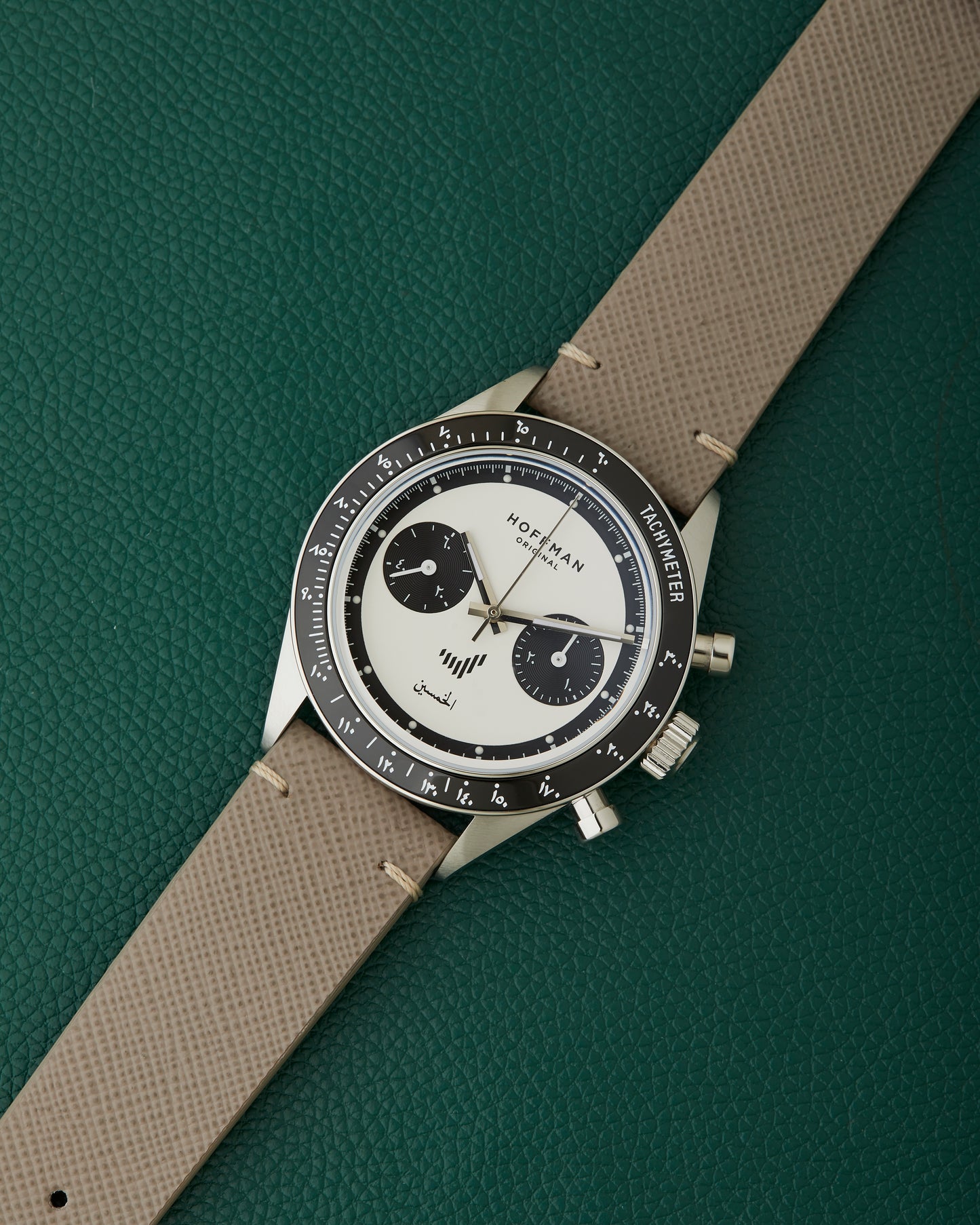 Hoffman x Perpetuel Racing 40 Panda UAE 50th Anniversary Limited Edition Manual Chronograph