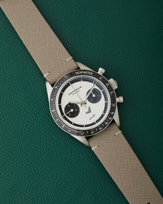 Hoffman x Perpetuel Racing 40 Panda UAE 50th Anniversary Limited Edition Manual Chronograph