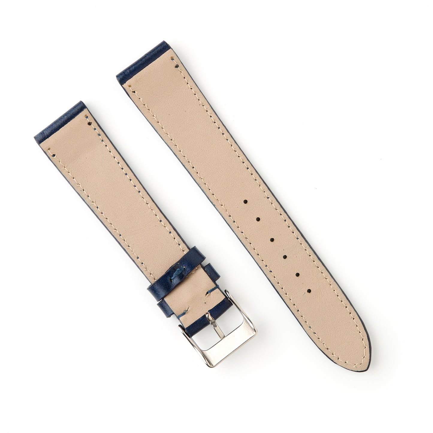Hatchling Straps Vintage Inspired Dark Blue 18mm