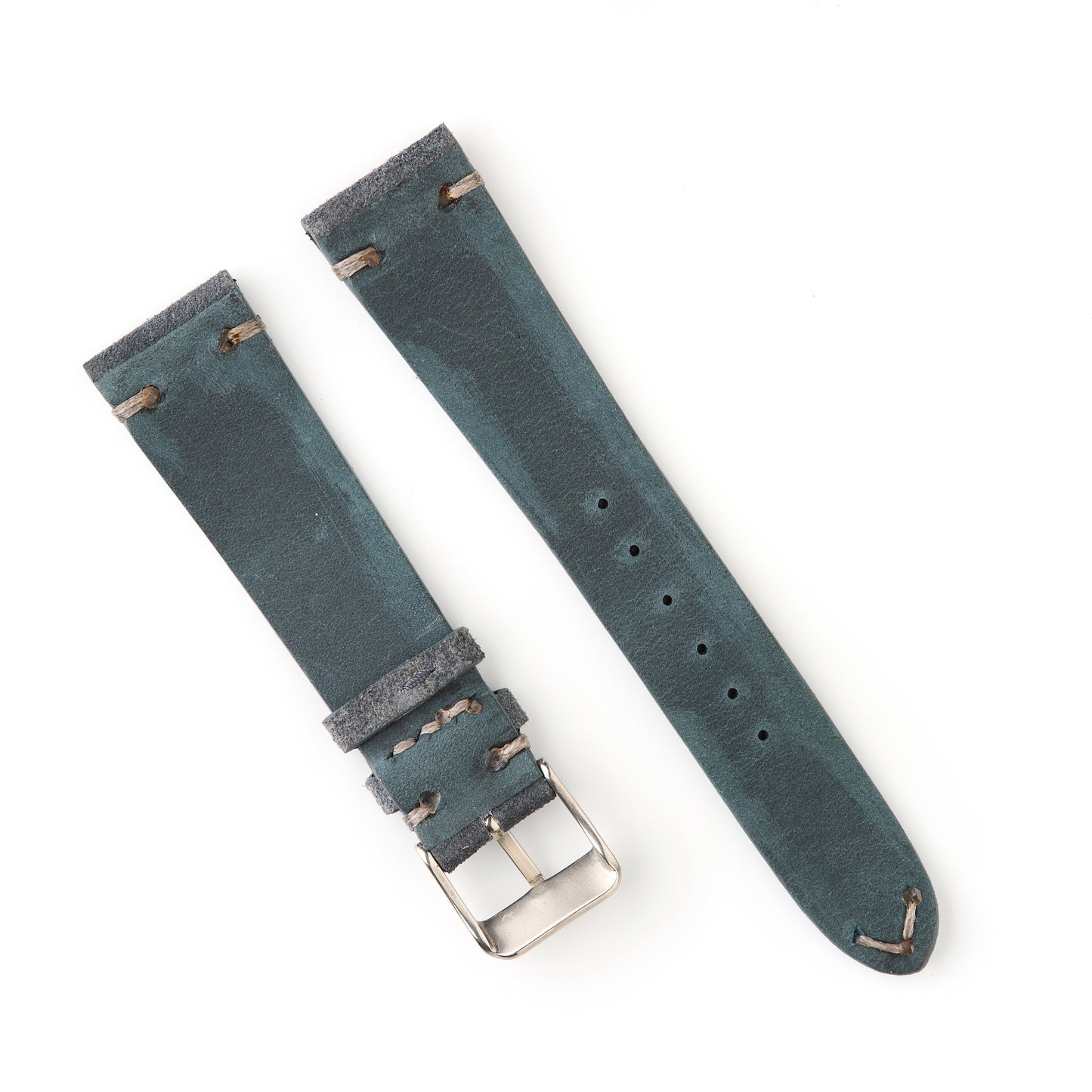 Hatchling Straps Vintage Inspired Dusty Blue 20mm