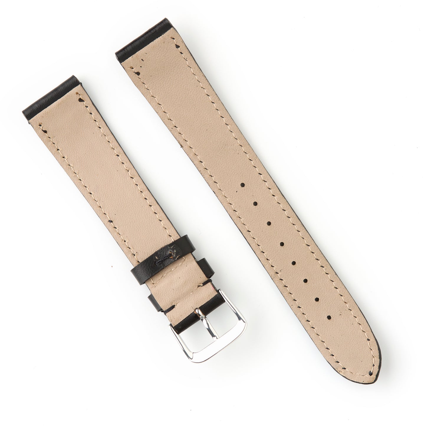 Hatchling Straps Vintage Inspired Black 18mm