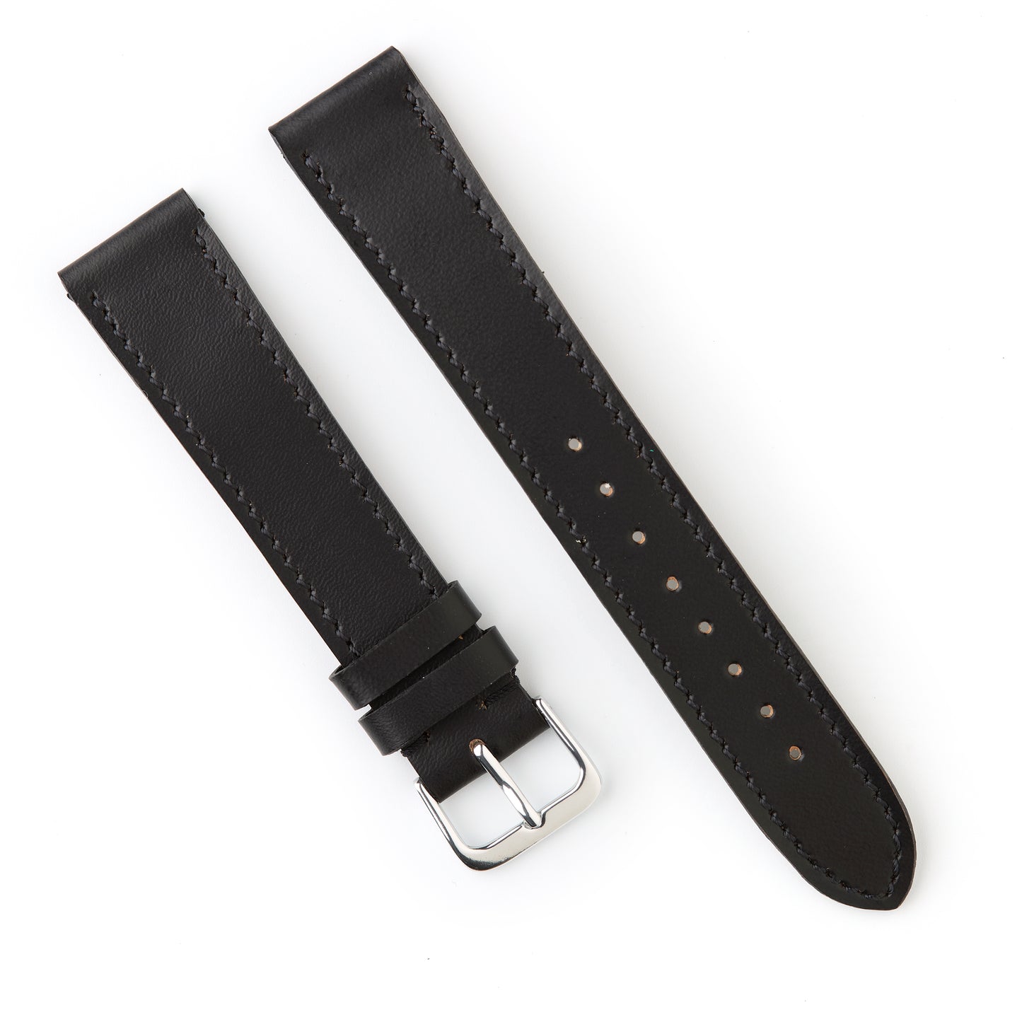 Hatchling Straps Vintage Inspired Black 18mm