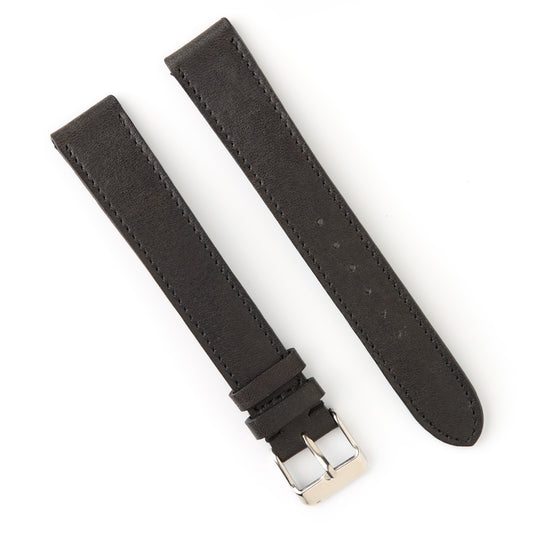 Hatchling Straps Vintage Inspired Black-Long 18mm