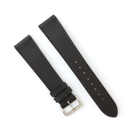 Hatchling Straps Vintage Inspired Black 19mm