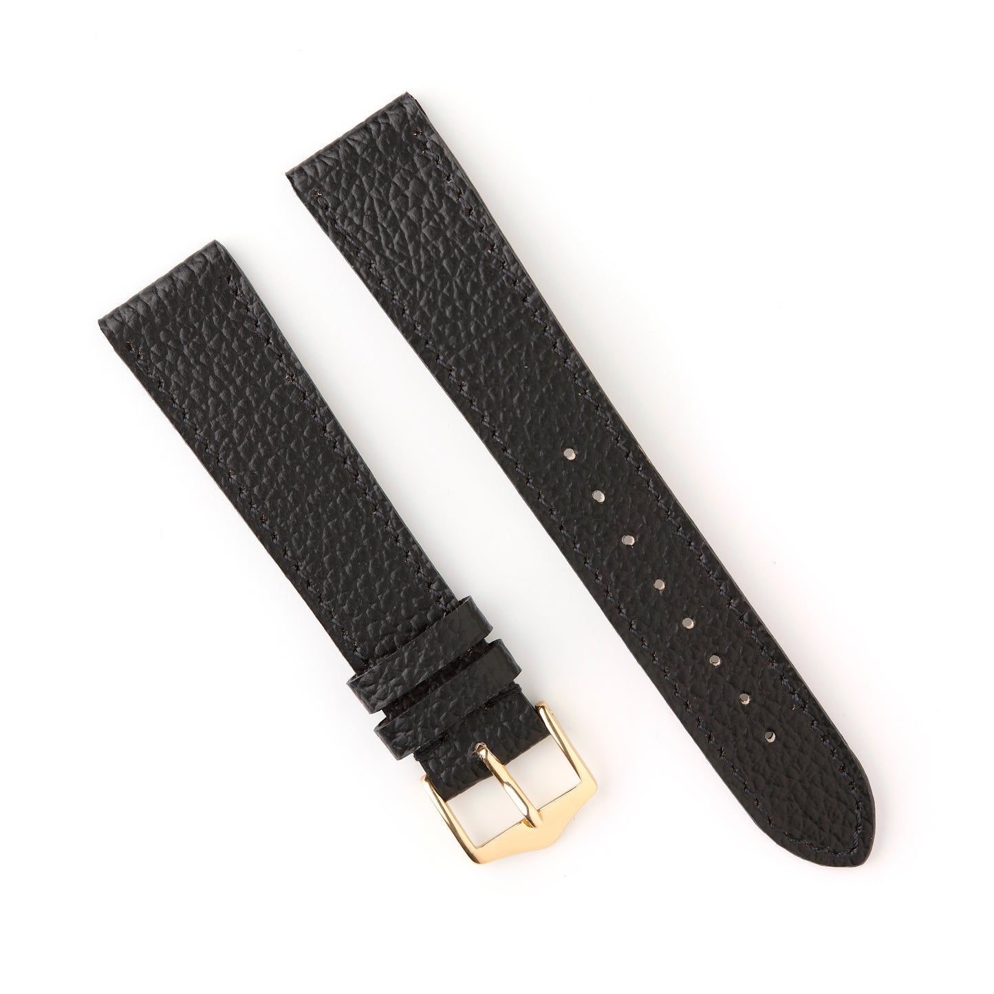 Hatchling Straps Vintage Inspired Black 19mm