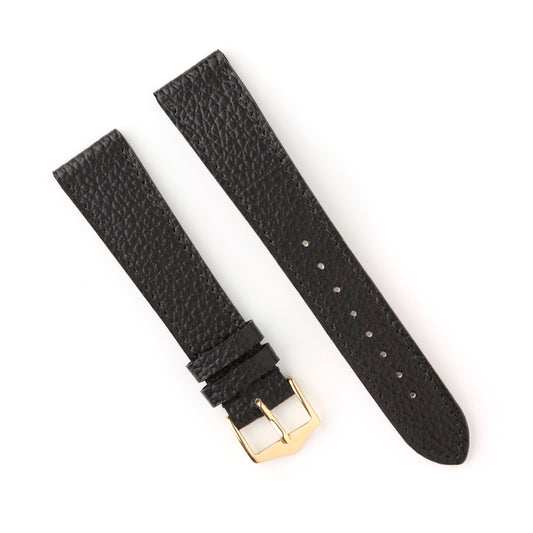 Hatchling Straps Vintage Inspired Black 19mm